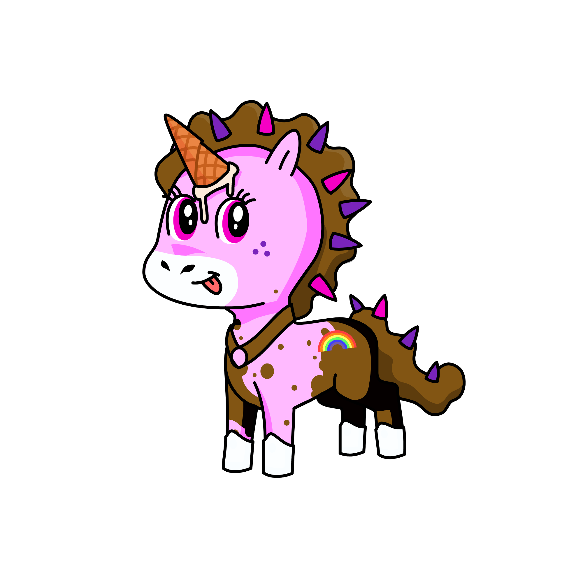 Ice cream, the unicorn