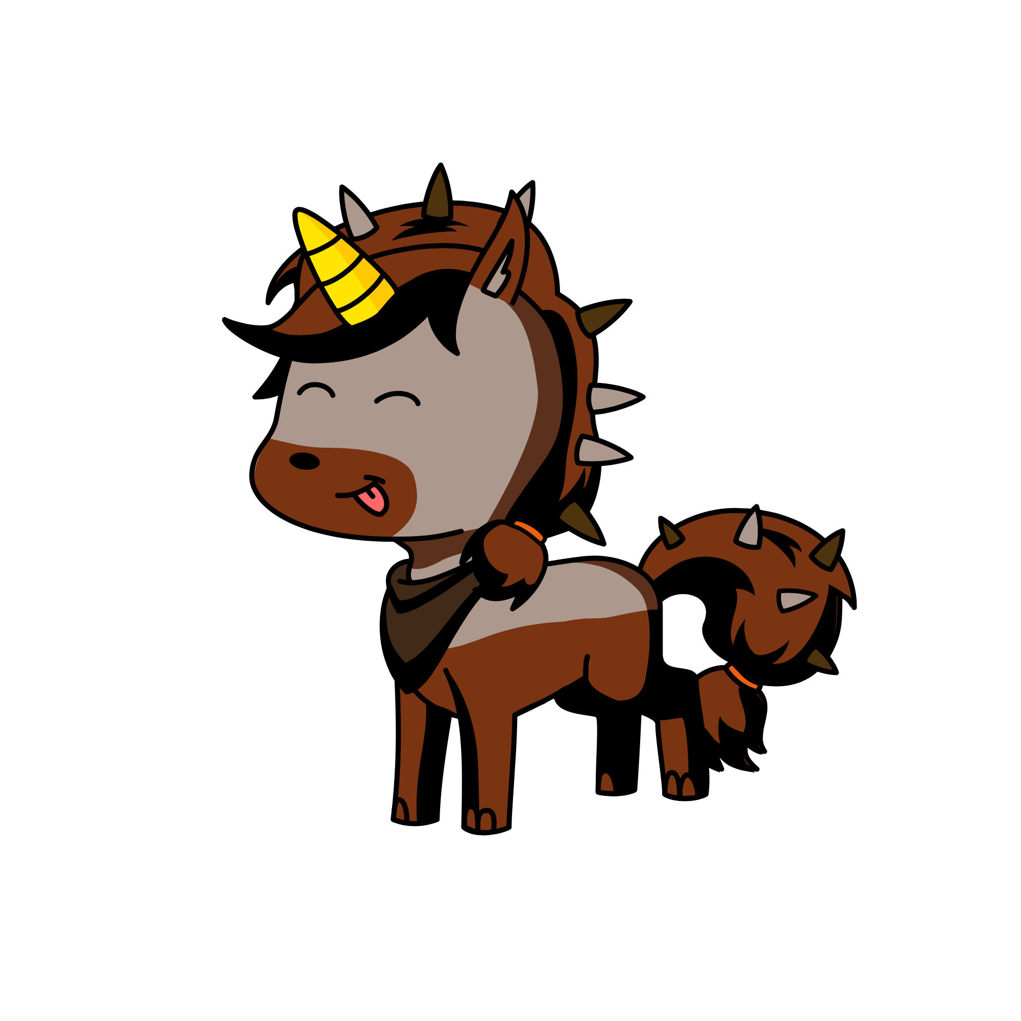 Choco, the unicorn