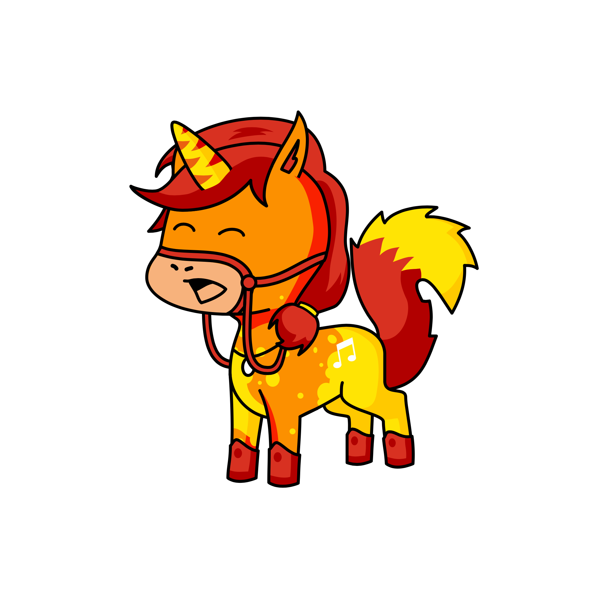 Sandy, the unicorn