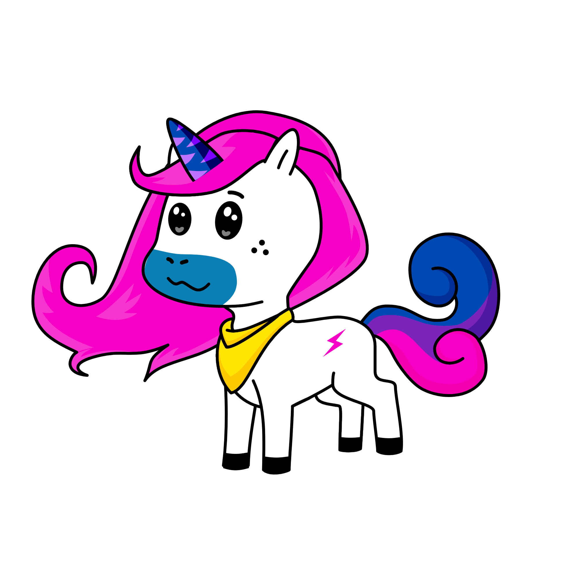 Bibi, the unicorn