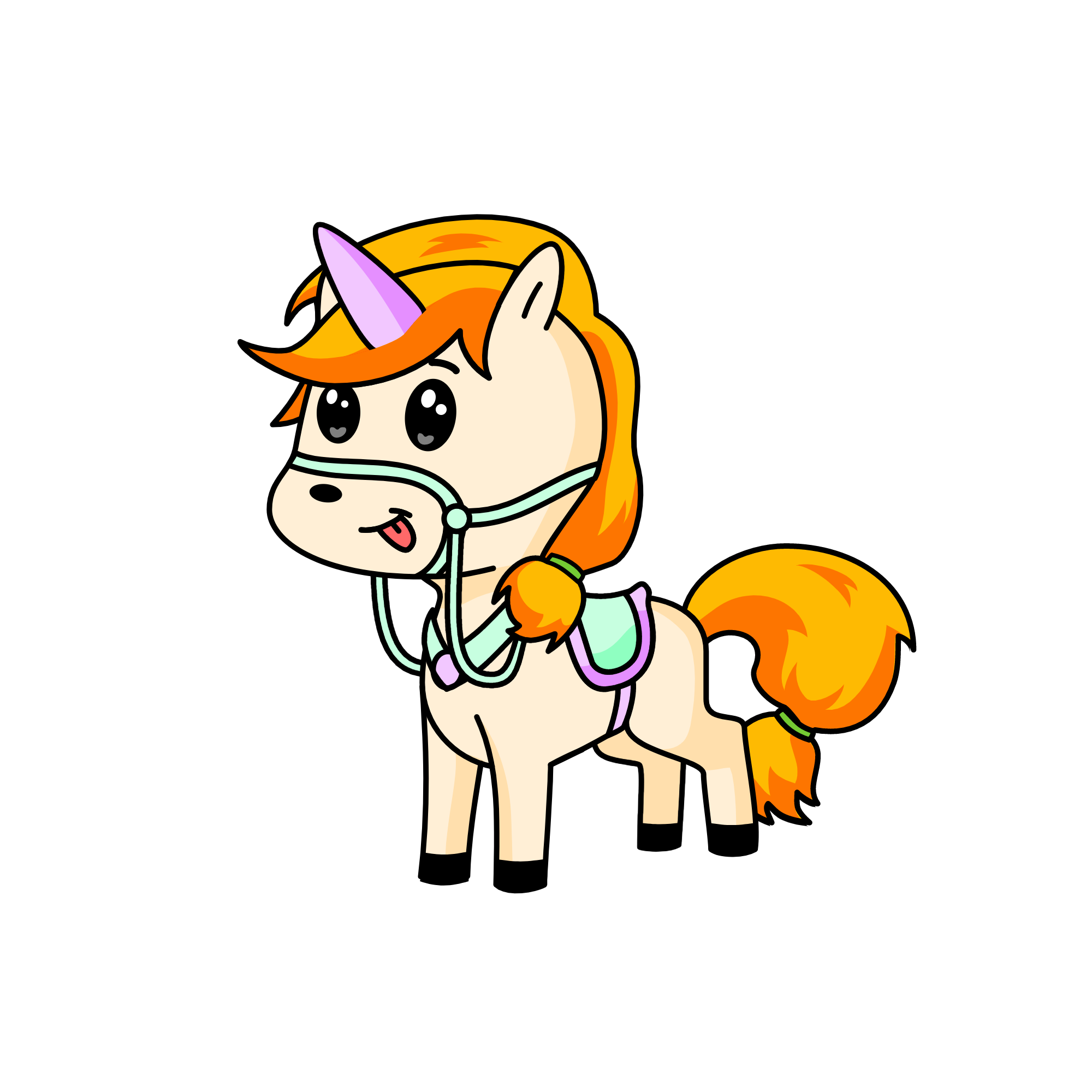 h, the unicorn