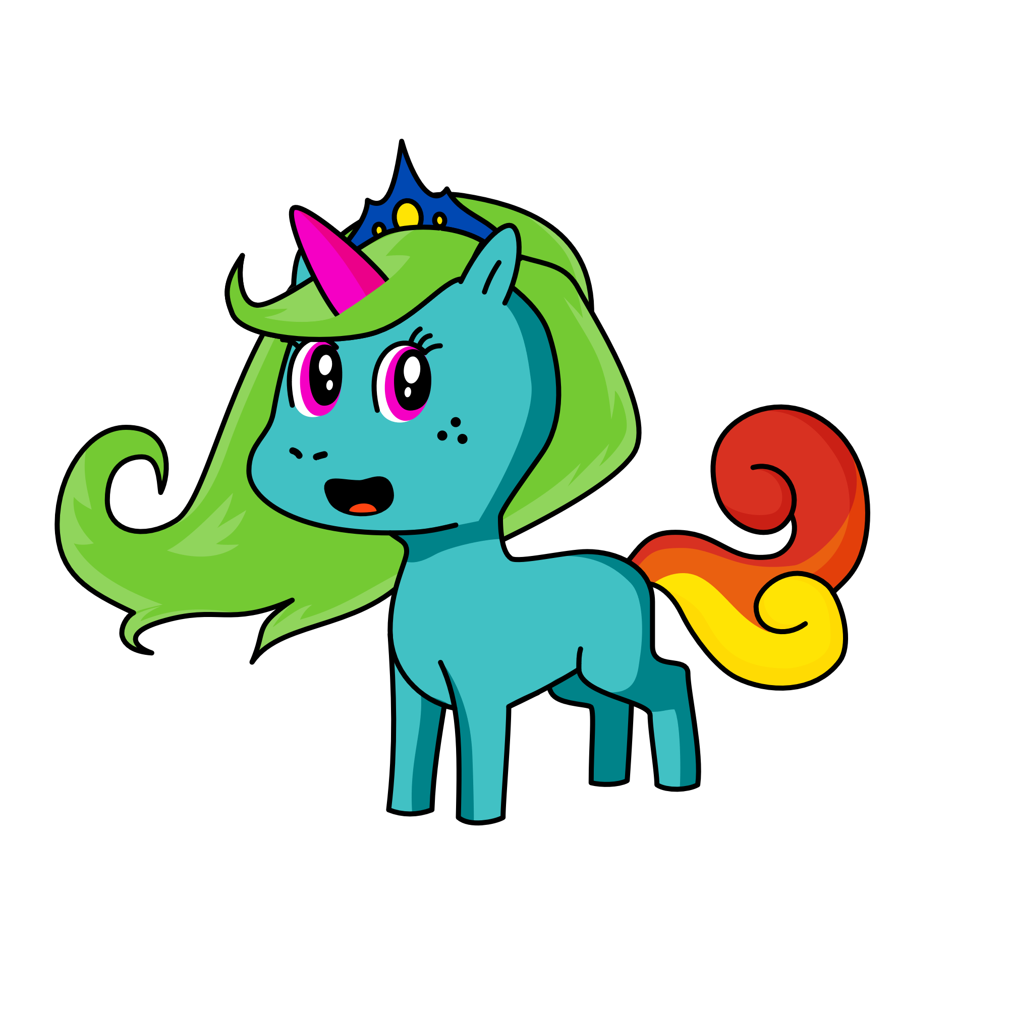 rr, the unicorn