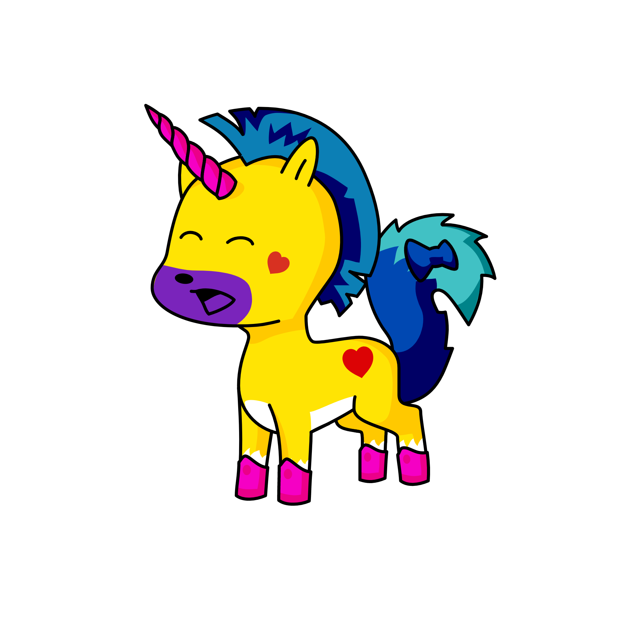 Mr. Jesse, the unicorn