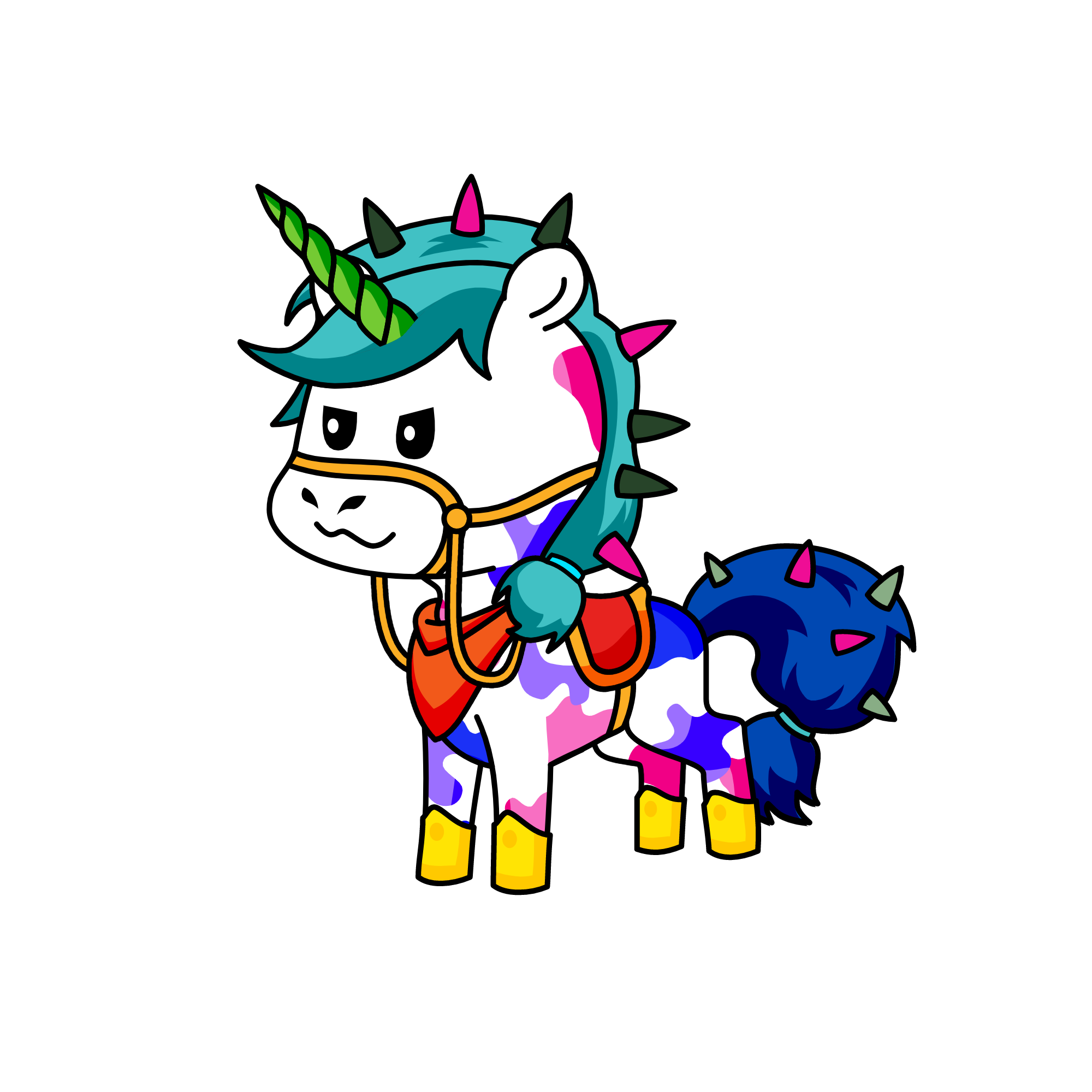 Dusty, the unicorn