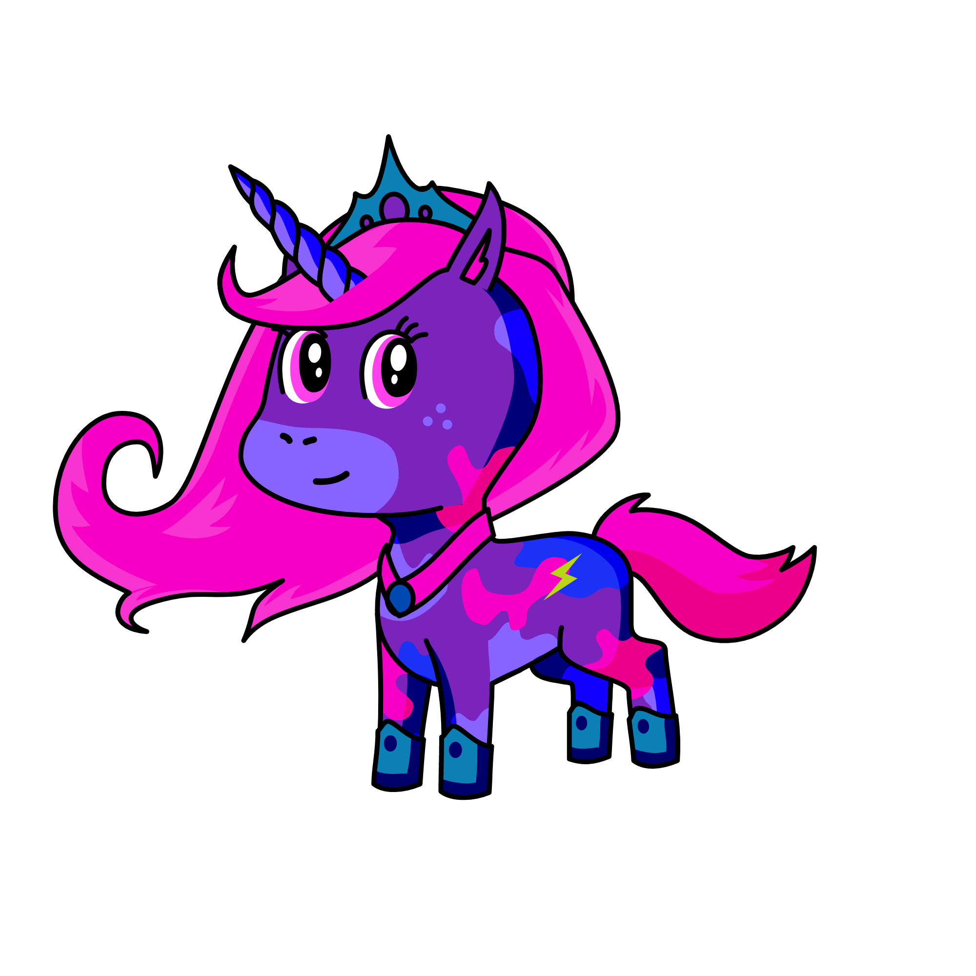 prinnces Norla, the unicorn