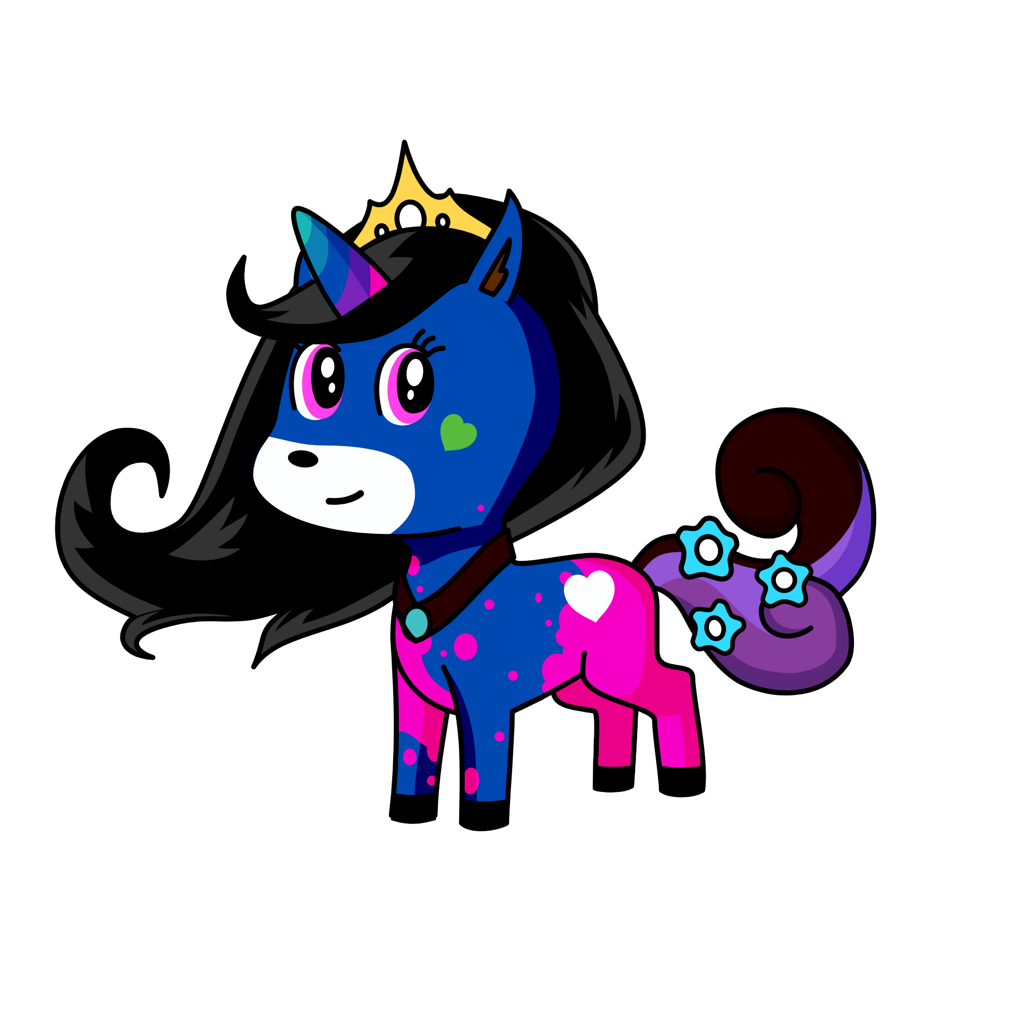 Luna, the unicorn
