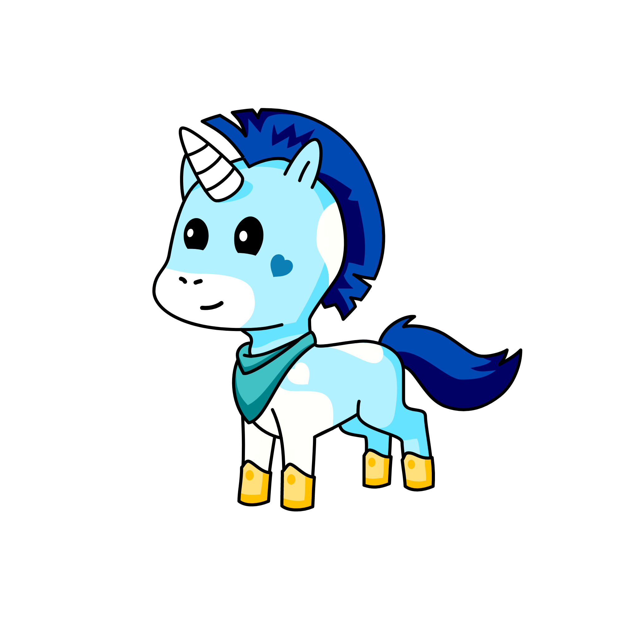 funnehcorn, the unicorn