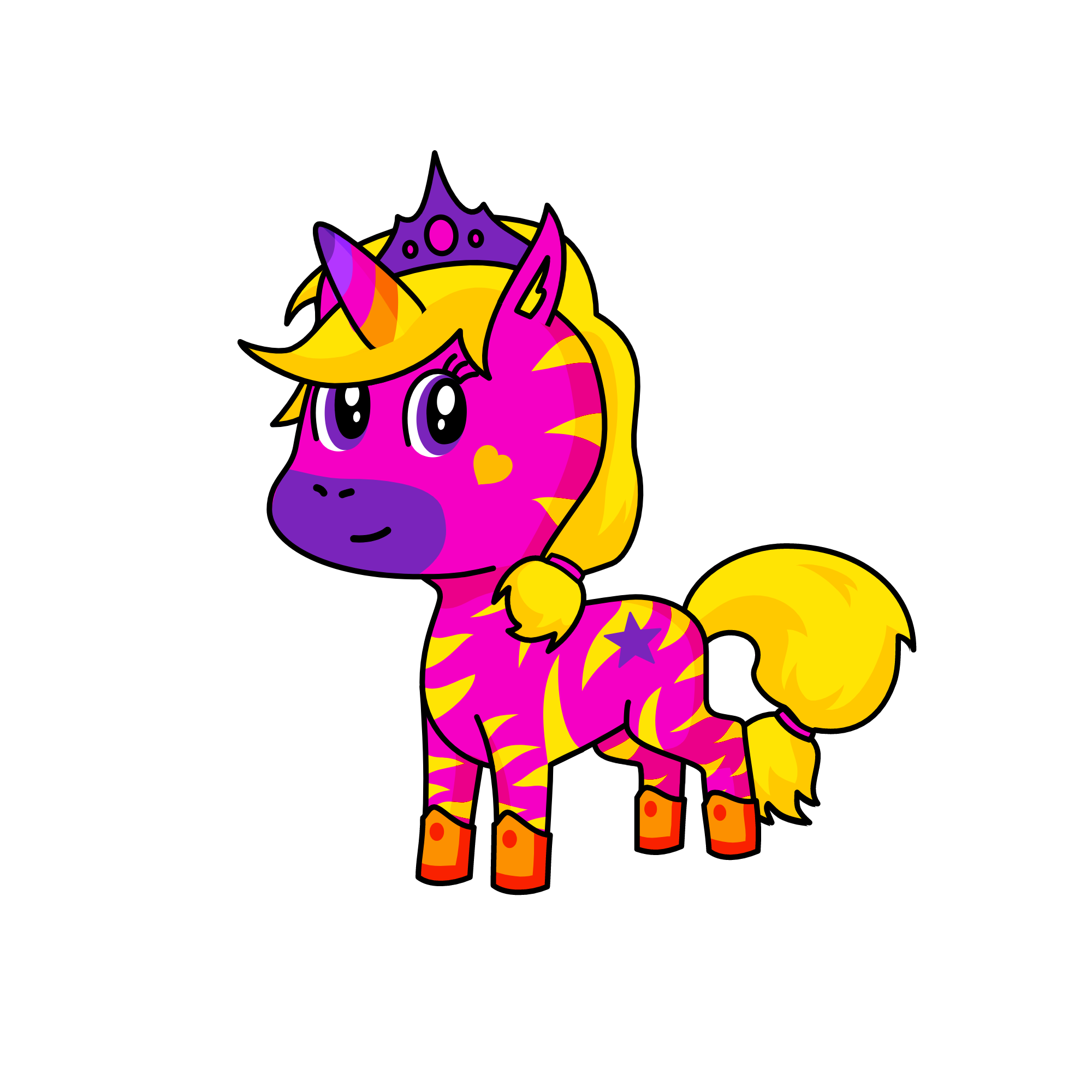 SunSet, the unicorn