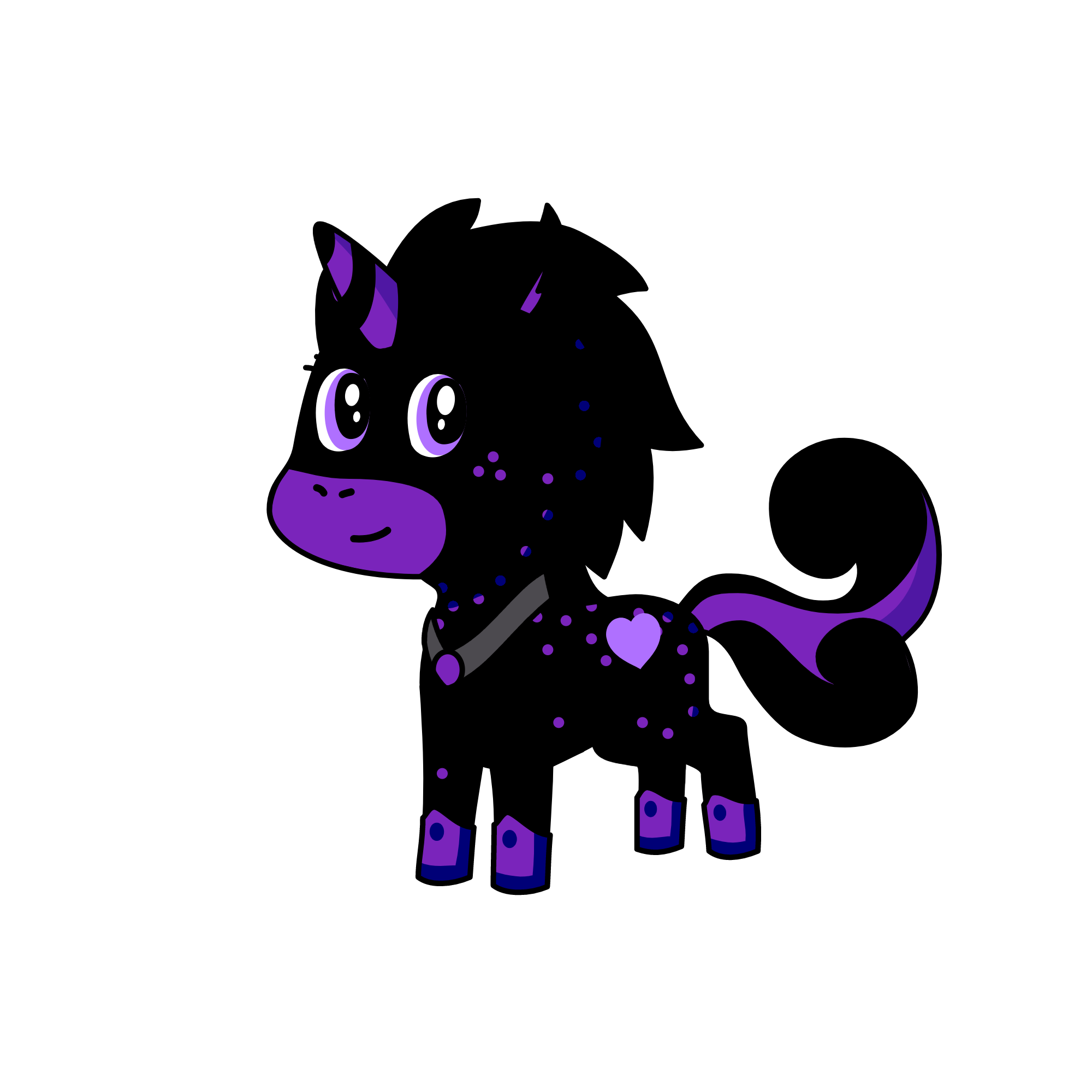 Shadow, the unicorn