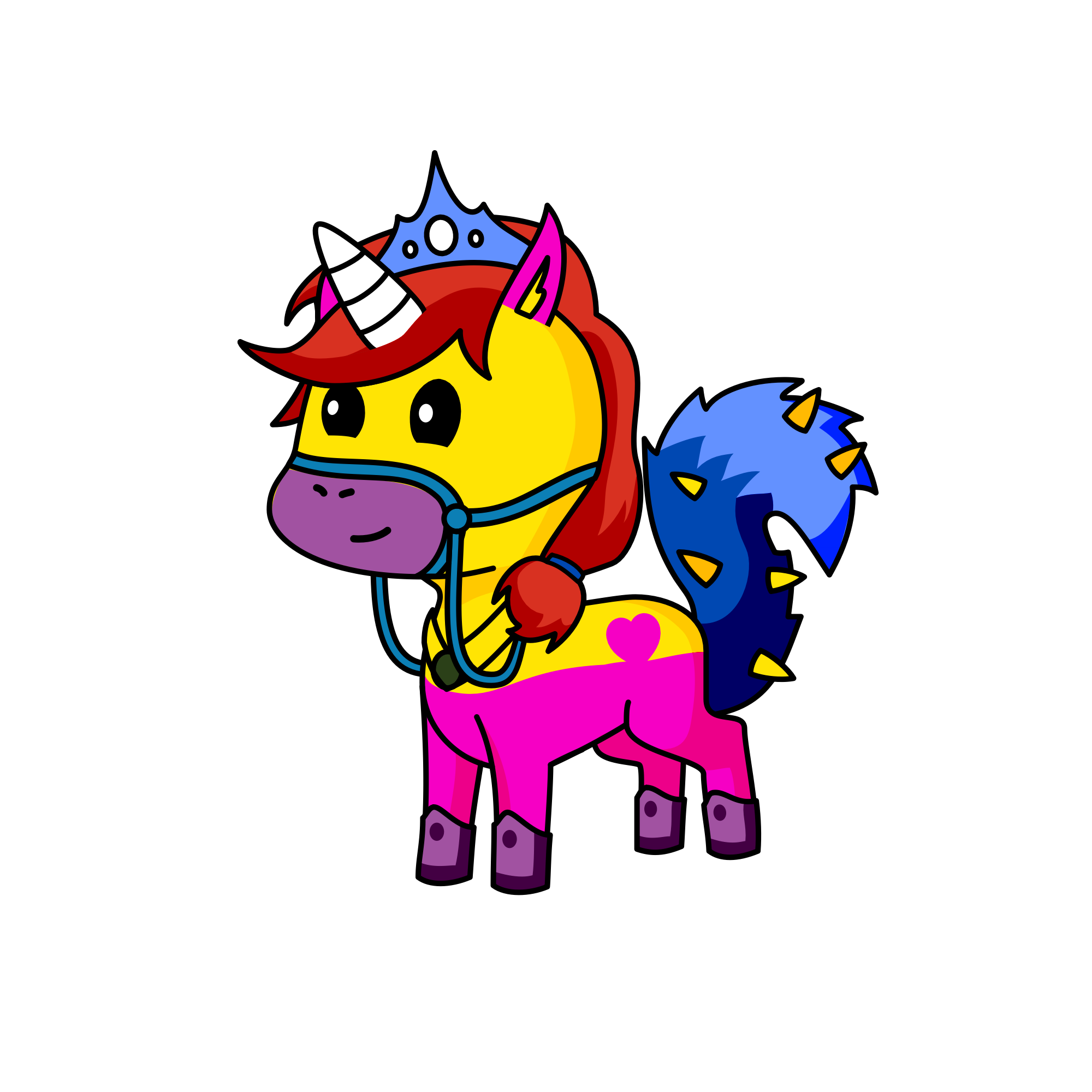 Dusty, the unicorn