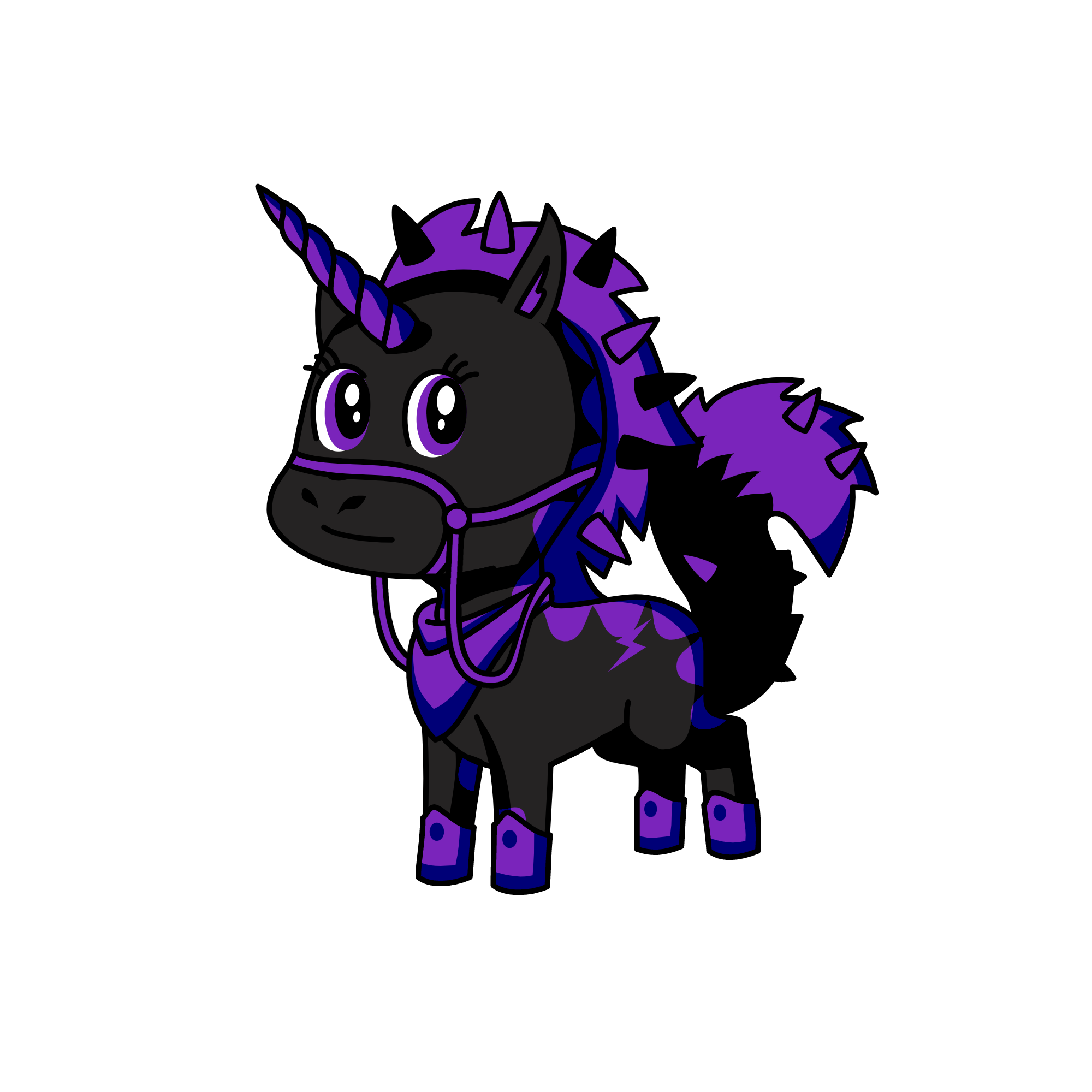 DARK KNIGHT, the unicorn
