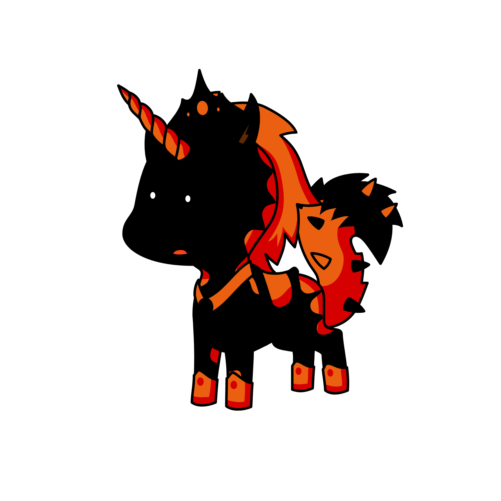 DARKNESS😈, the unicorn