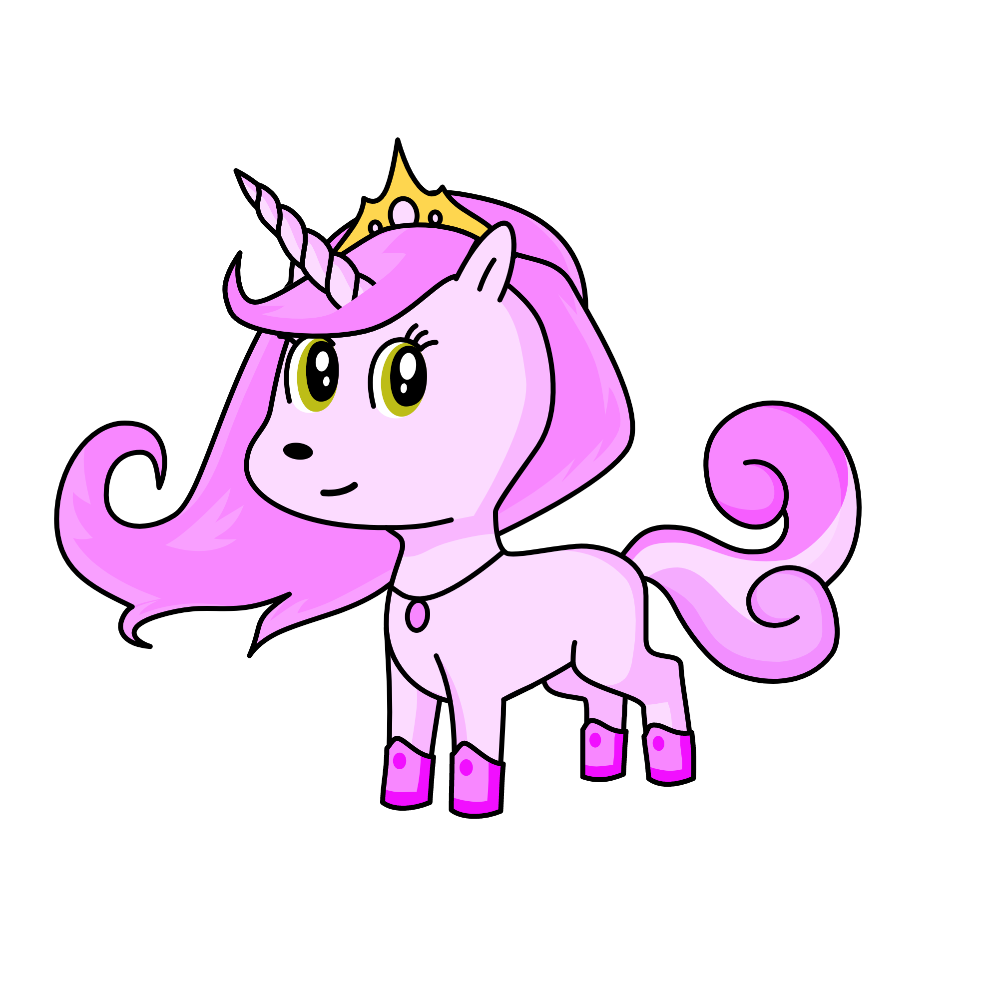 Spinel, the unicorn
