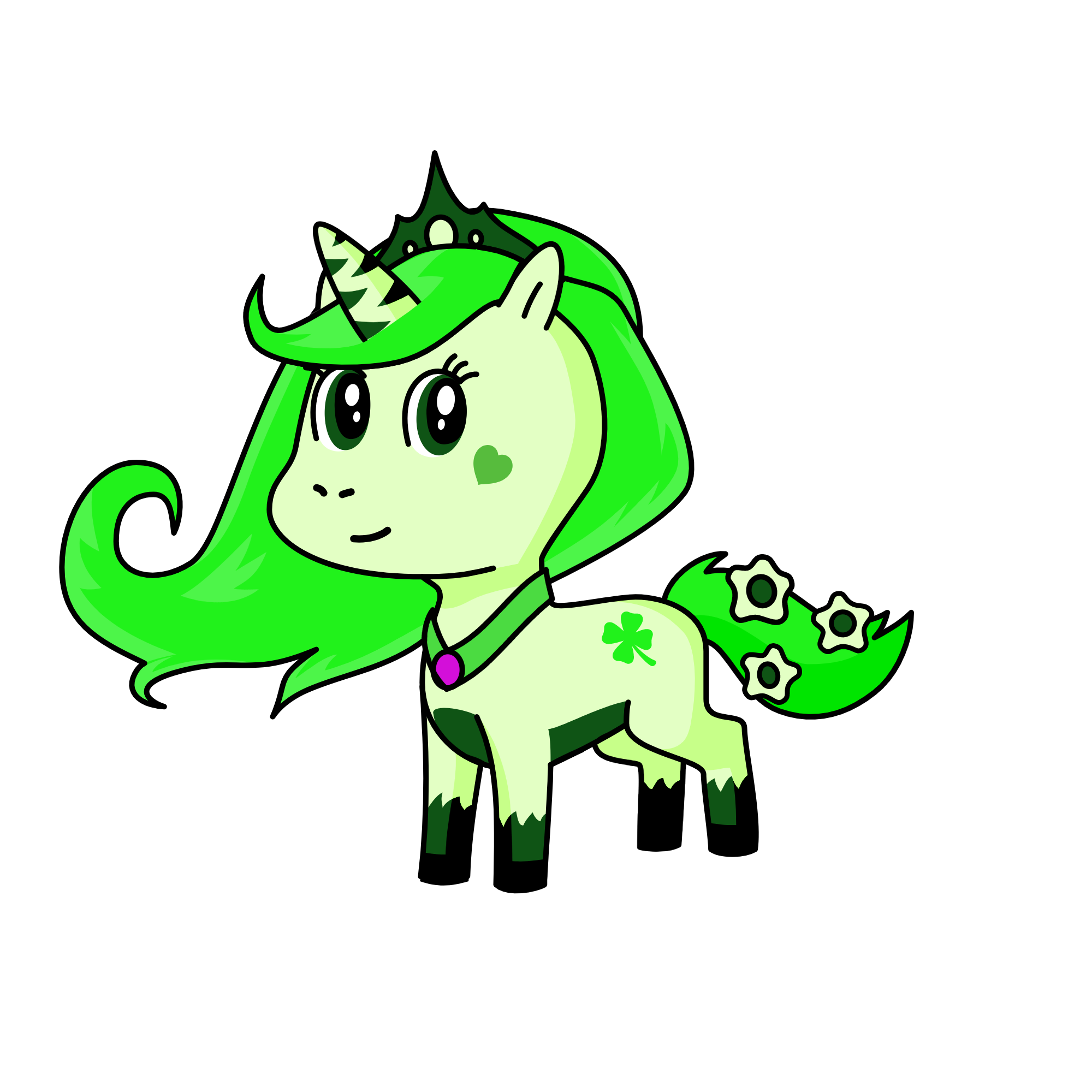 Apple Sunshine, the unicorn