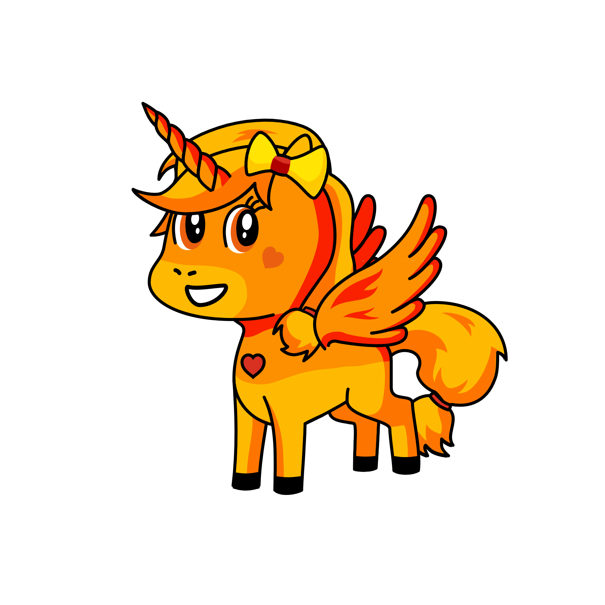 Tangerina Sundance, the unicorn