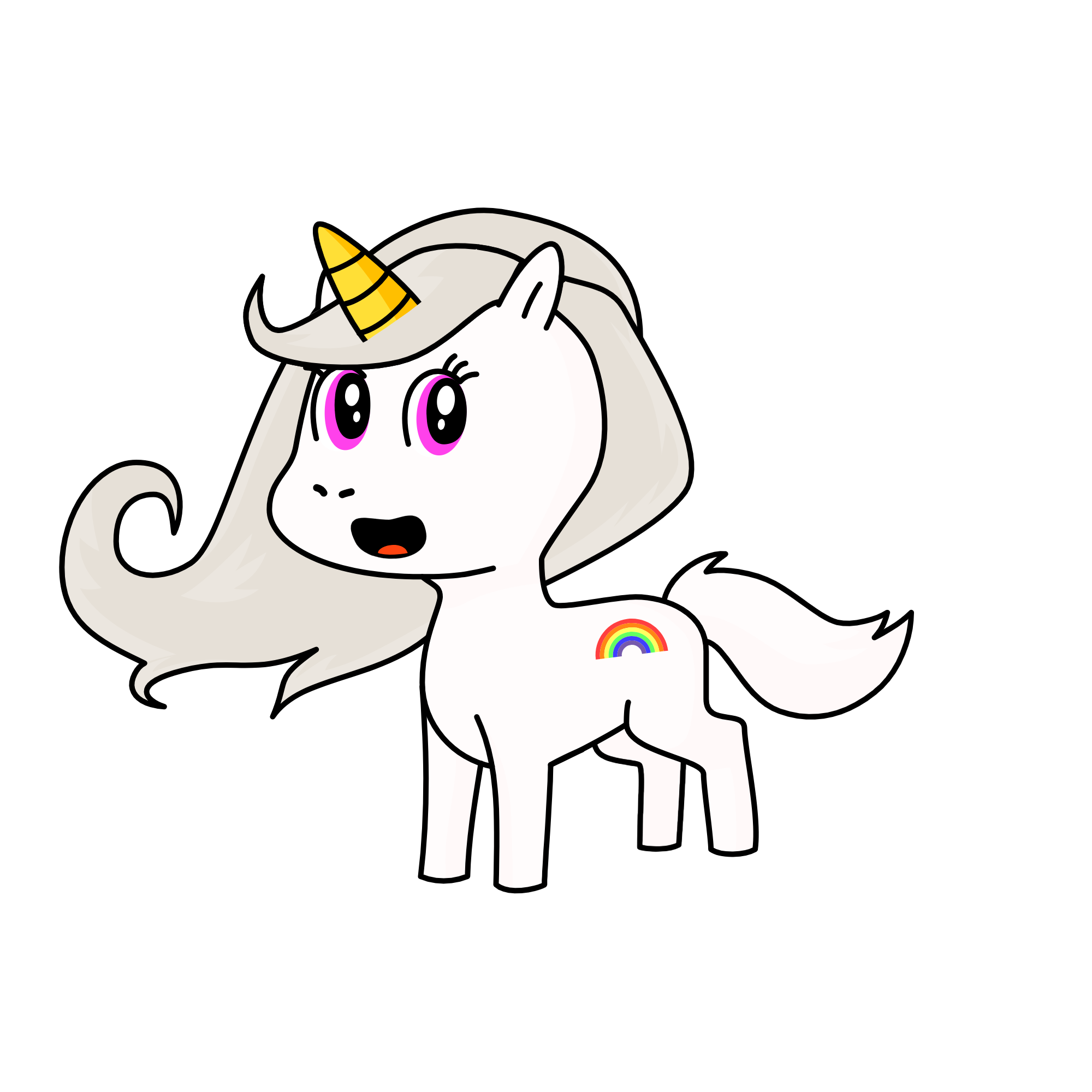 pop pop pop pop, the unicorn