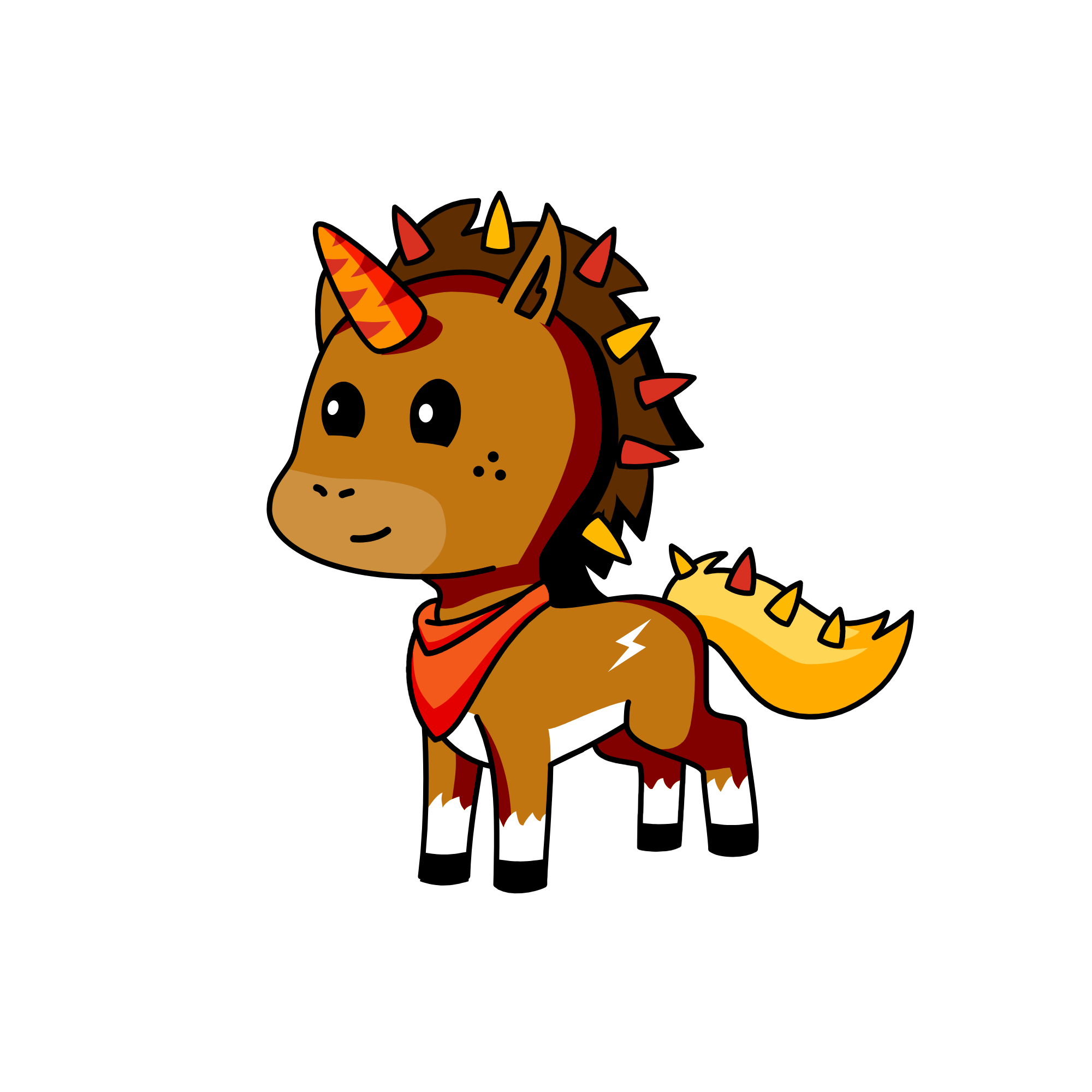 Sandy, the unicorn