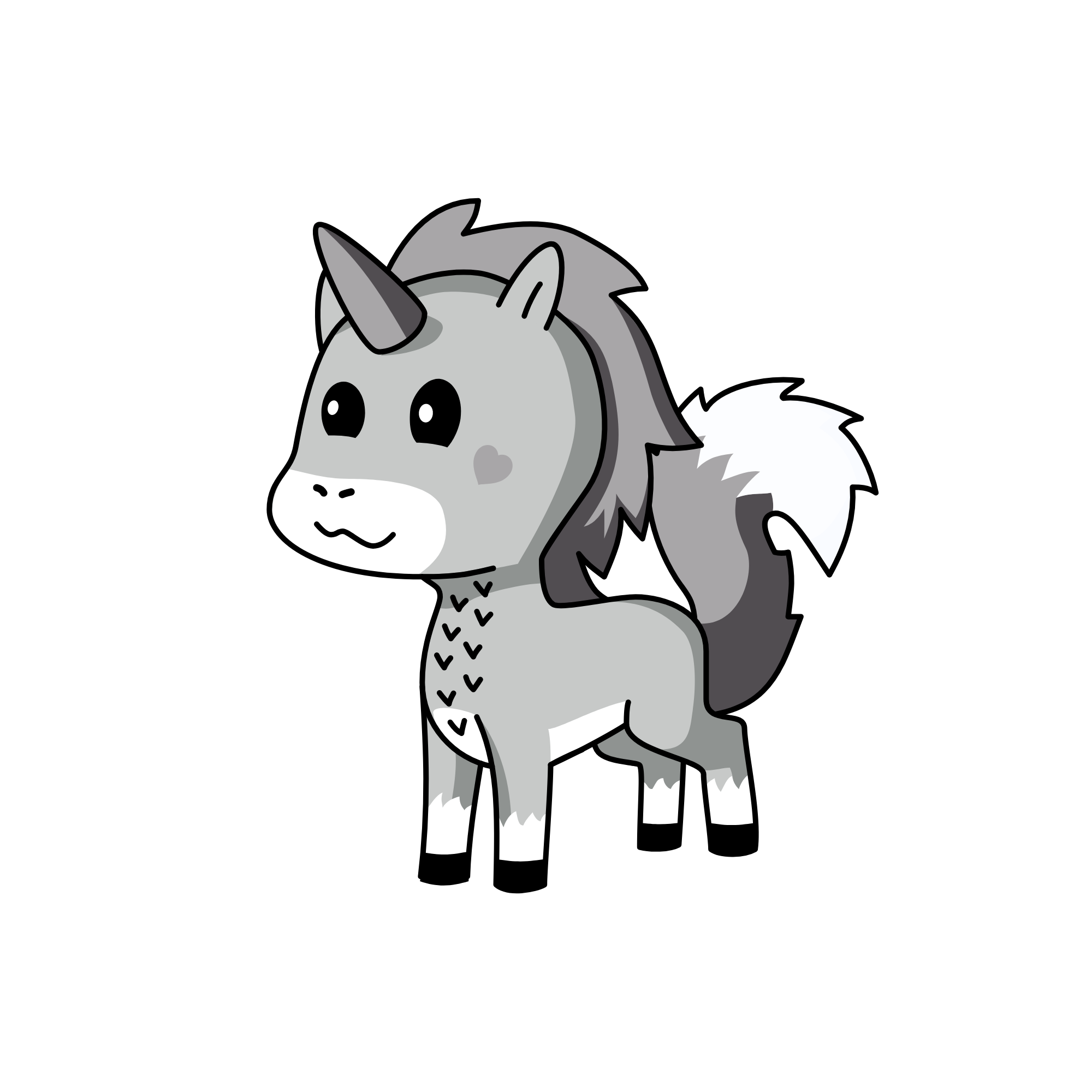 wolfacoirn, the unicorn