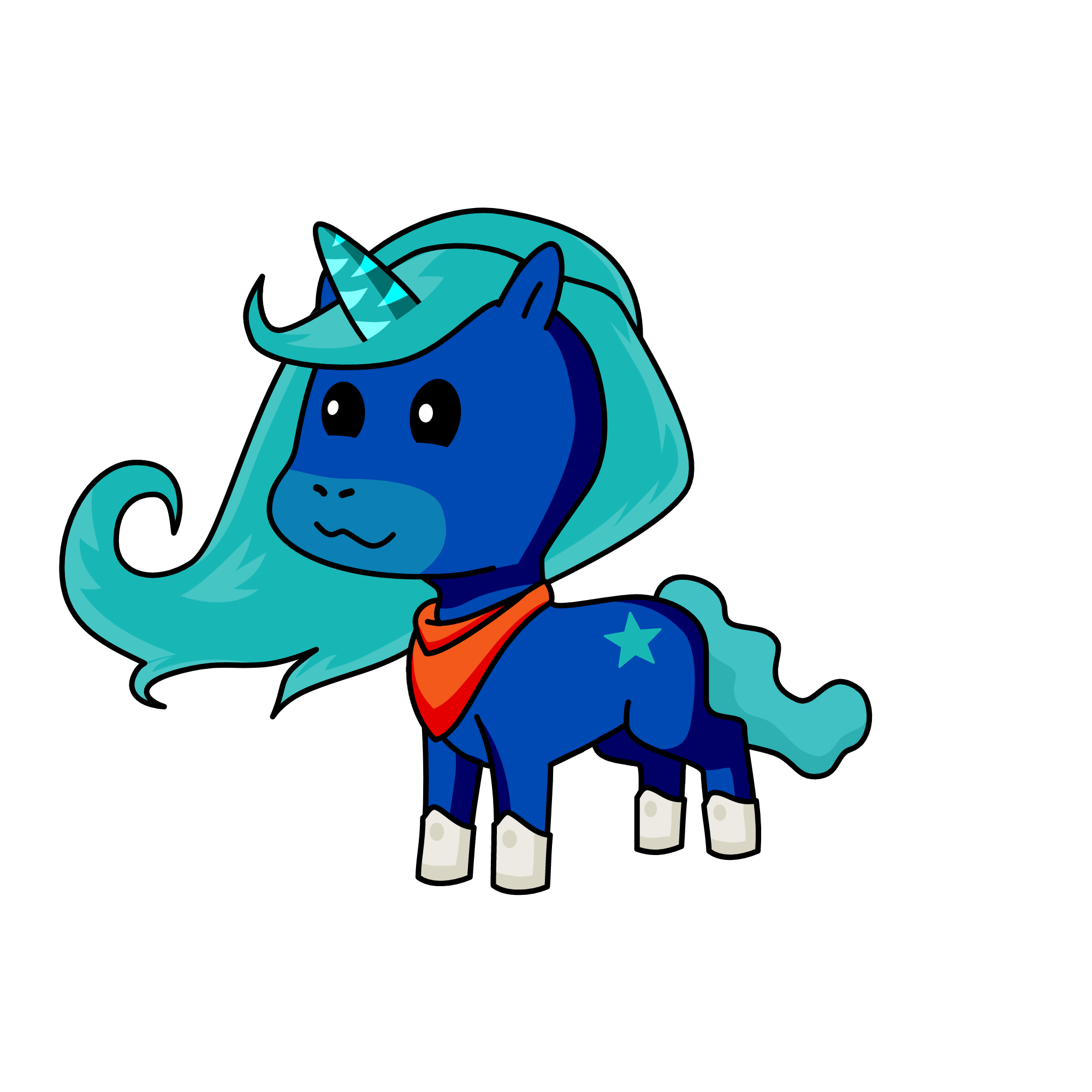 Dream, the unicorn