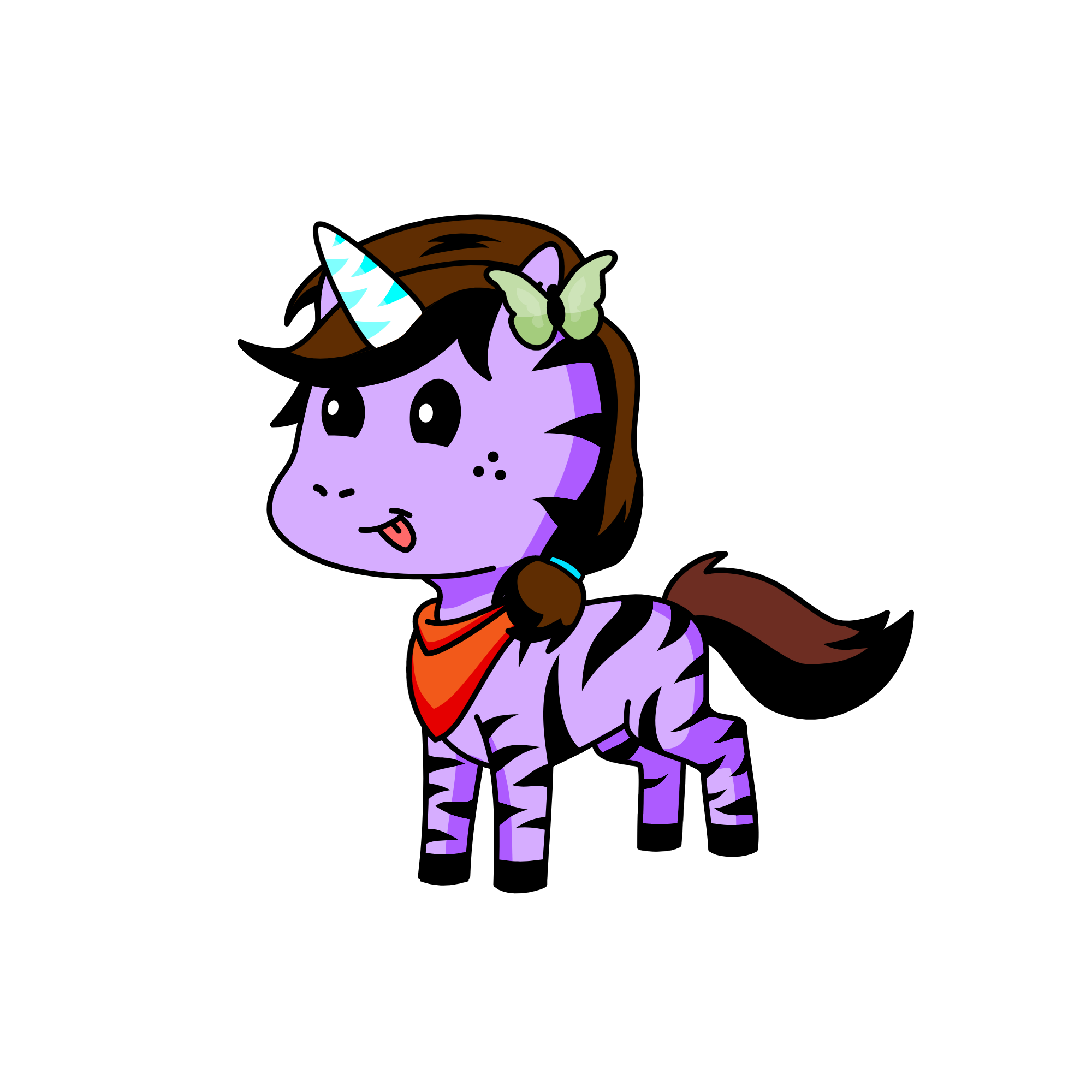 Renegade, the unicorn