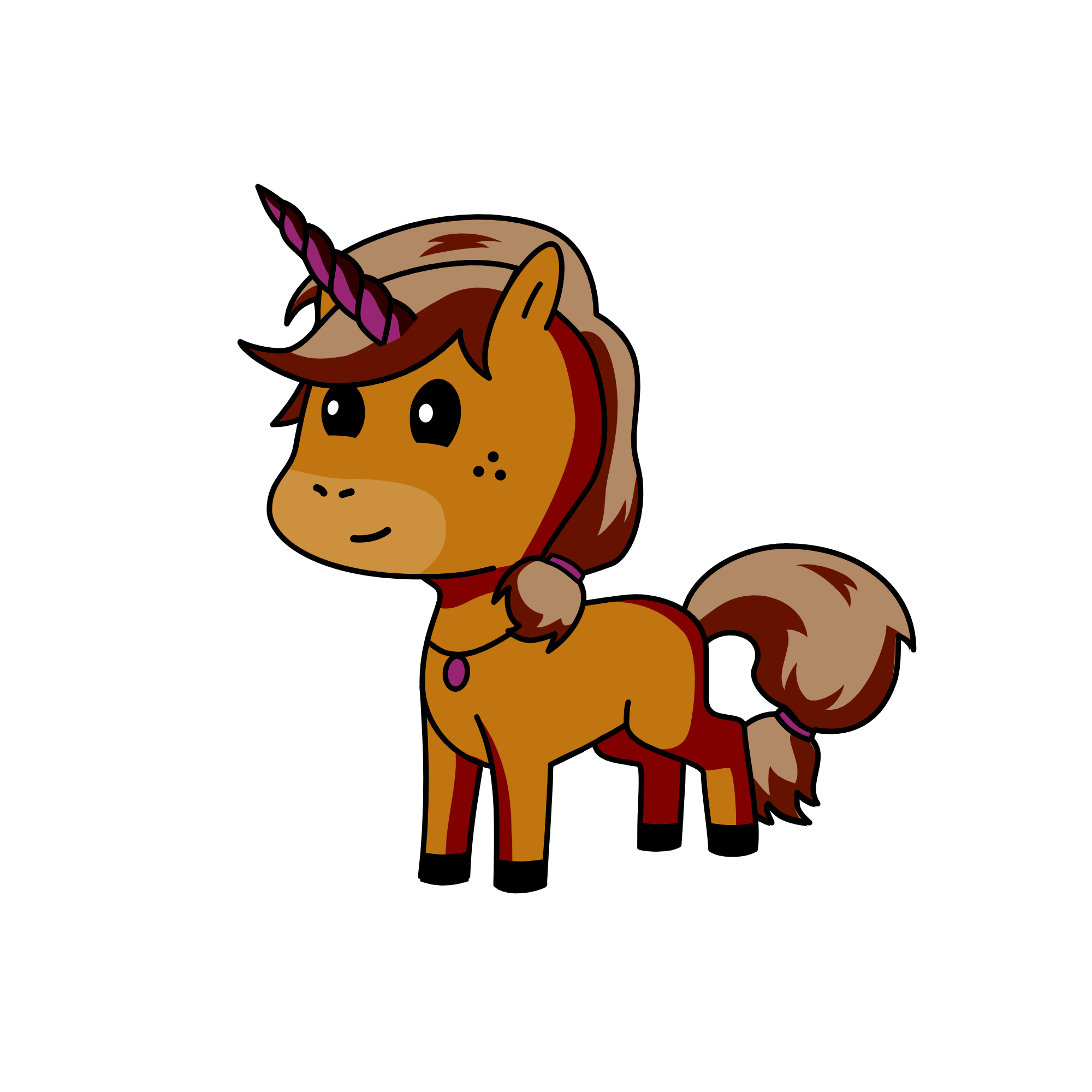 chocolate, the unicorn