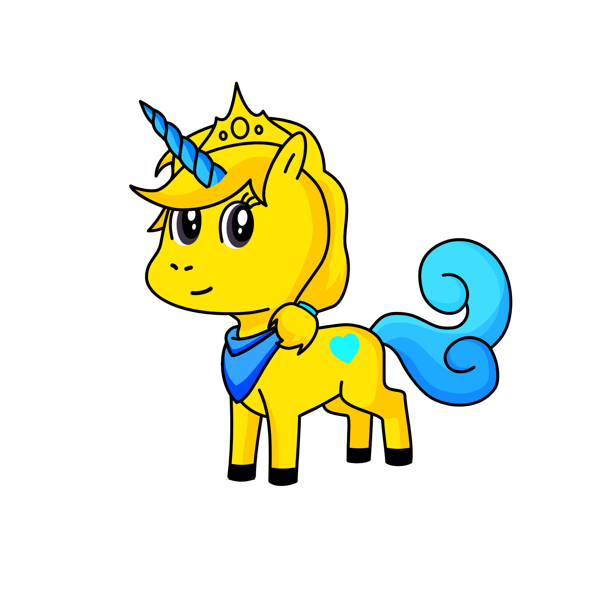 Princess Kiki, the unicorn
