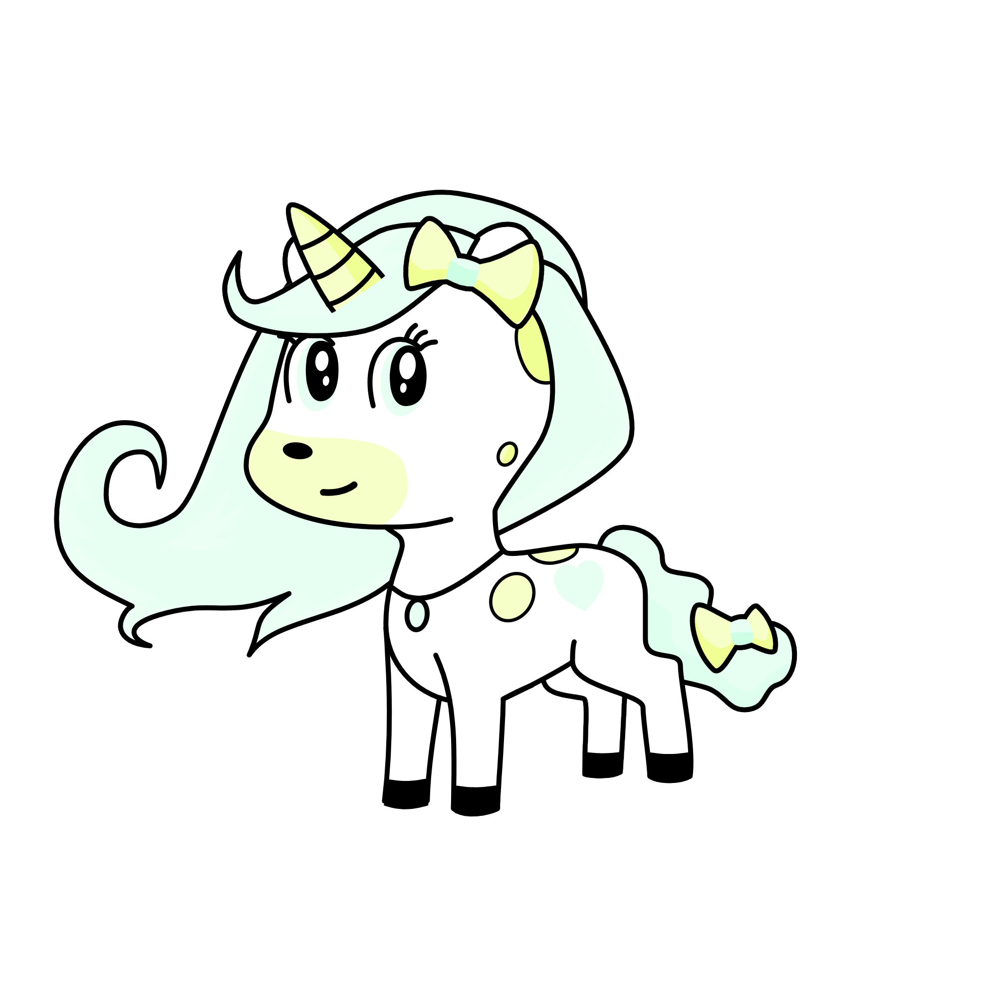 Vanilla, the unicorn