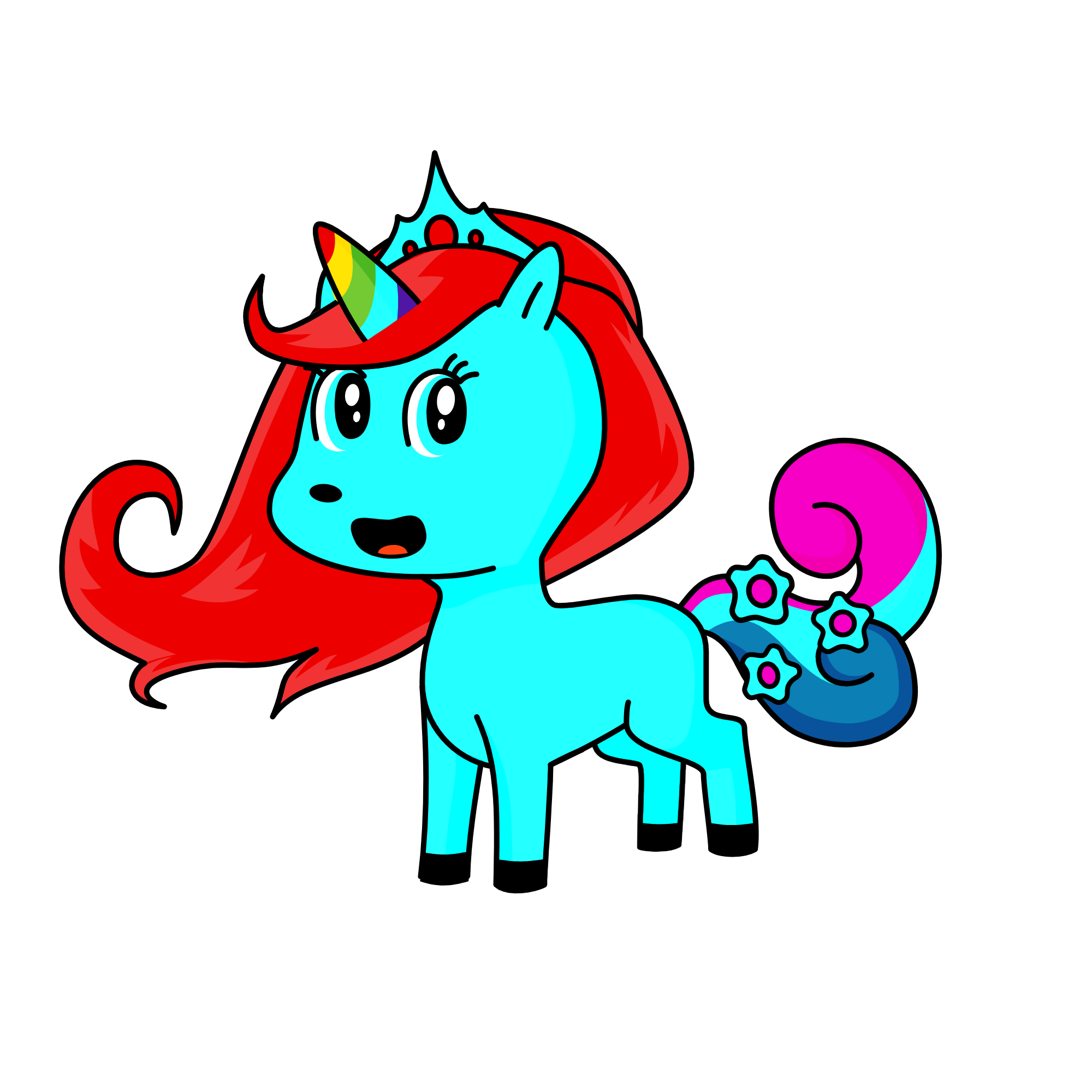 Queen of the sun, the unicorn