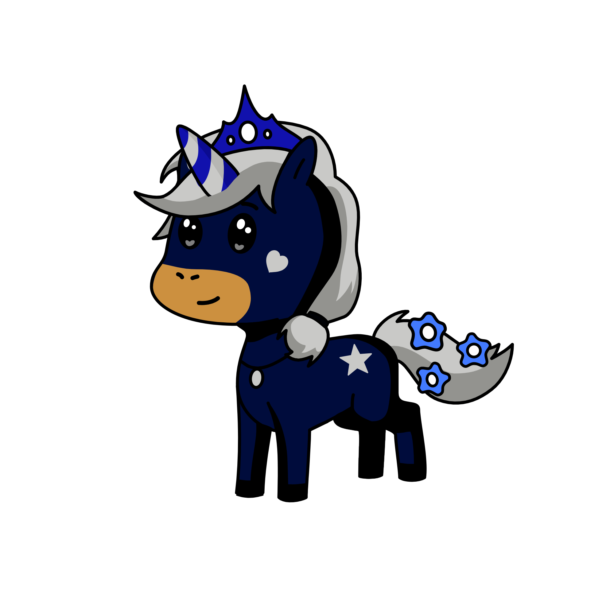 Midnight, the unicorn
