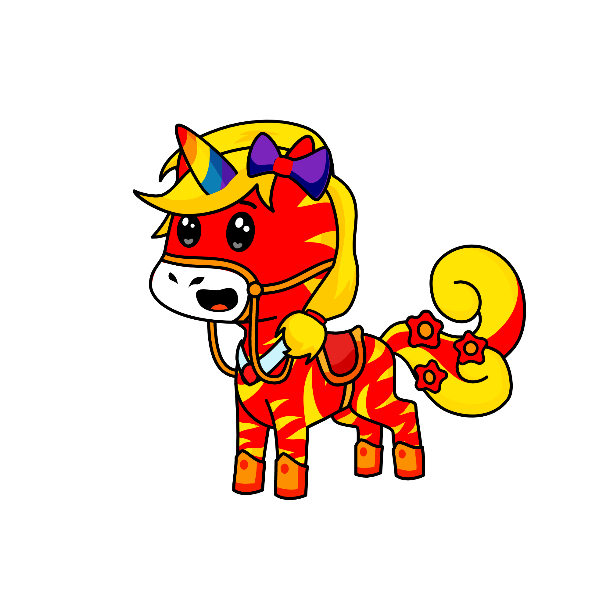 Beauty, the unicorn