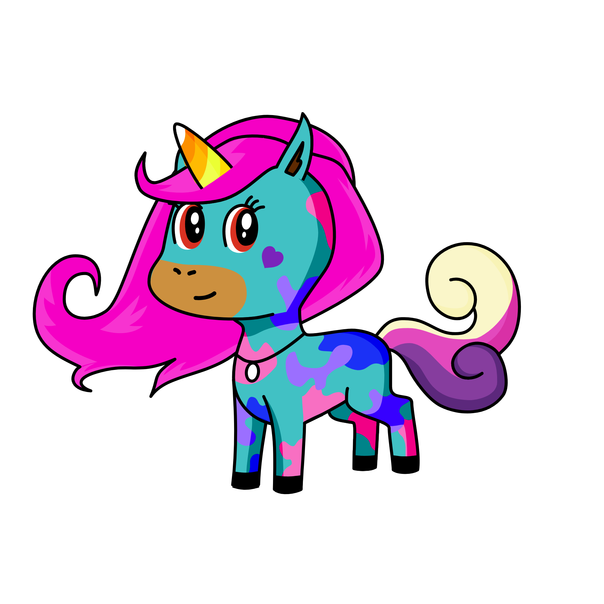asdftgyhj, the unicorn