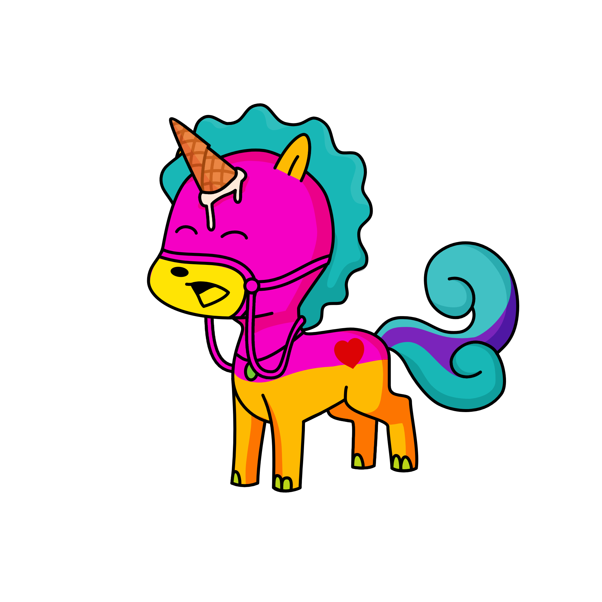 yjf, the unicorn
