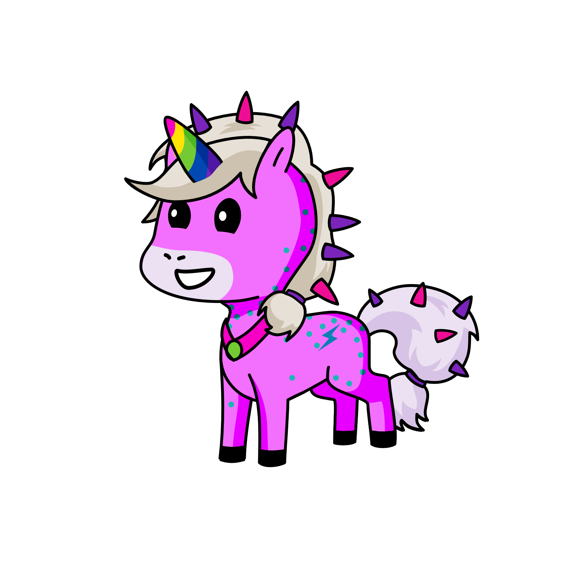 Shine, the unicorn