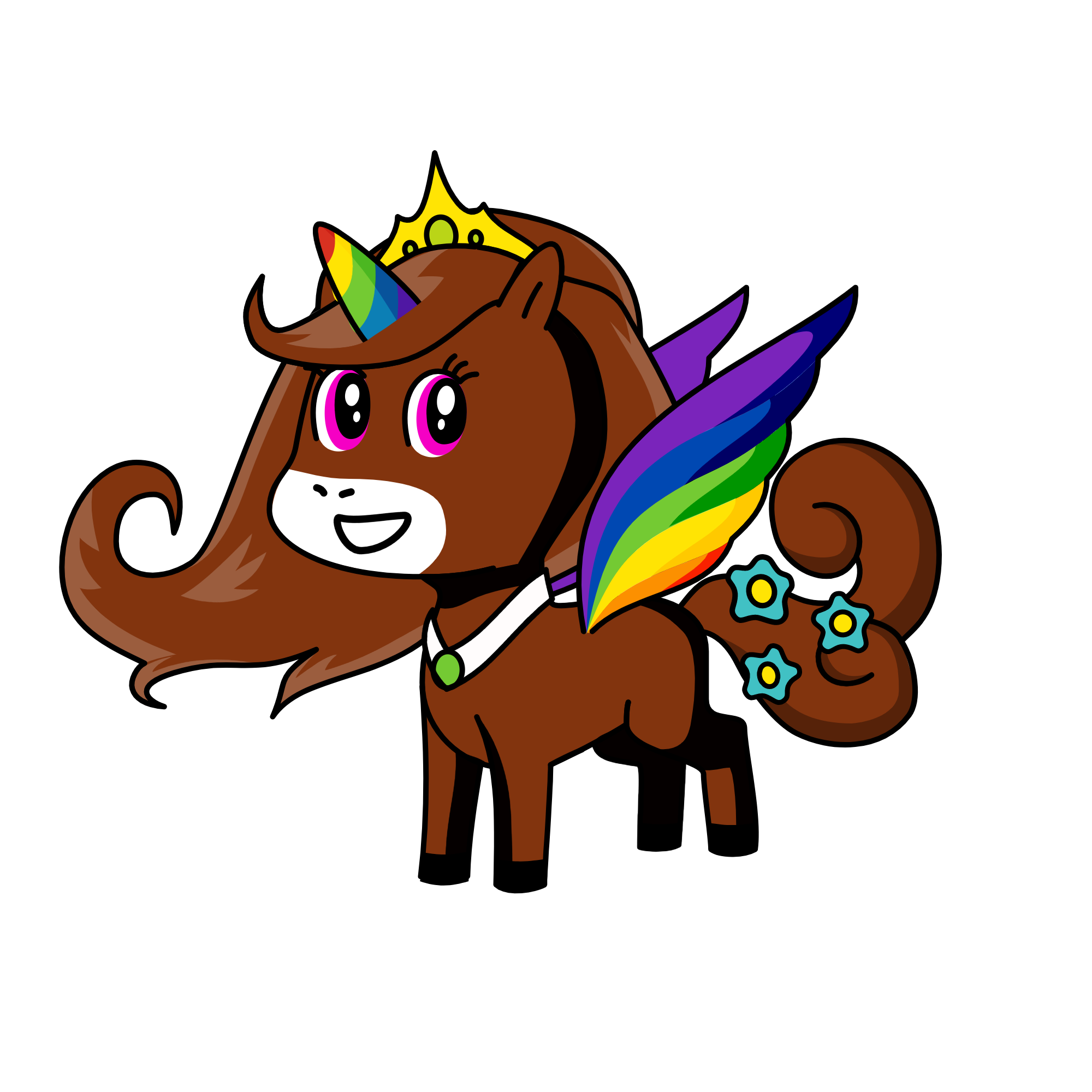 rainbow, the unicorn