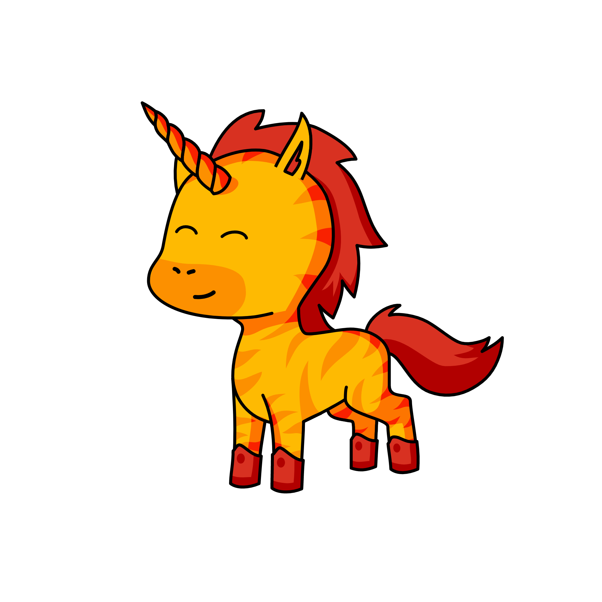 fire unicorn [mira], the unicorn