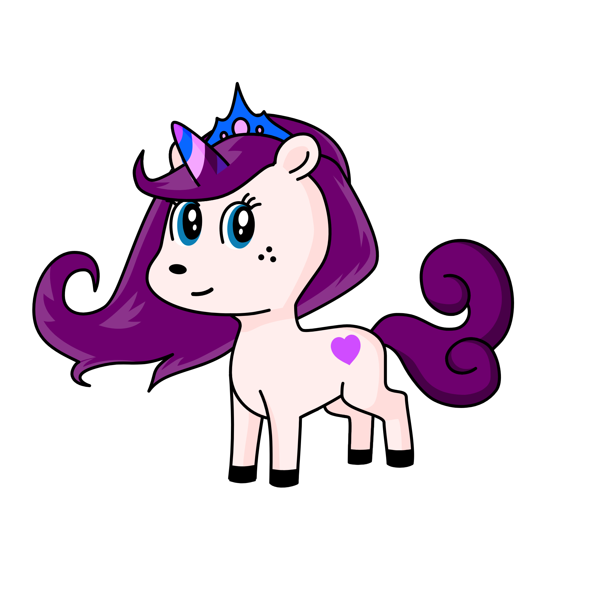 Mal Malificent, the unicorn