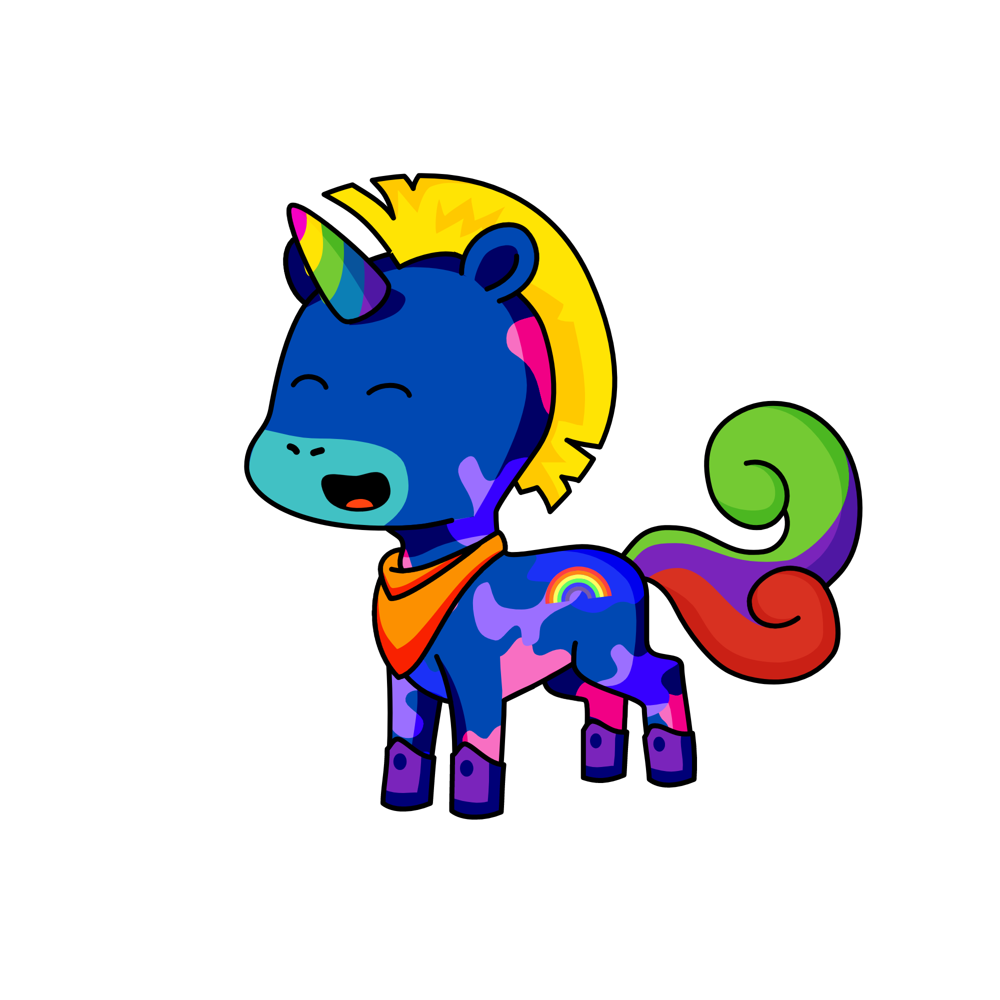 Colanyna, the unicorn