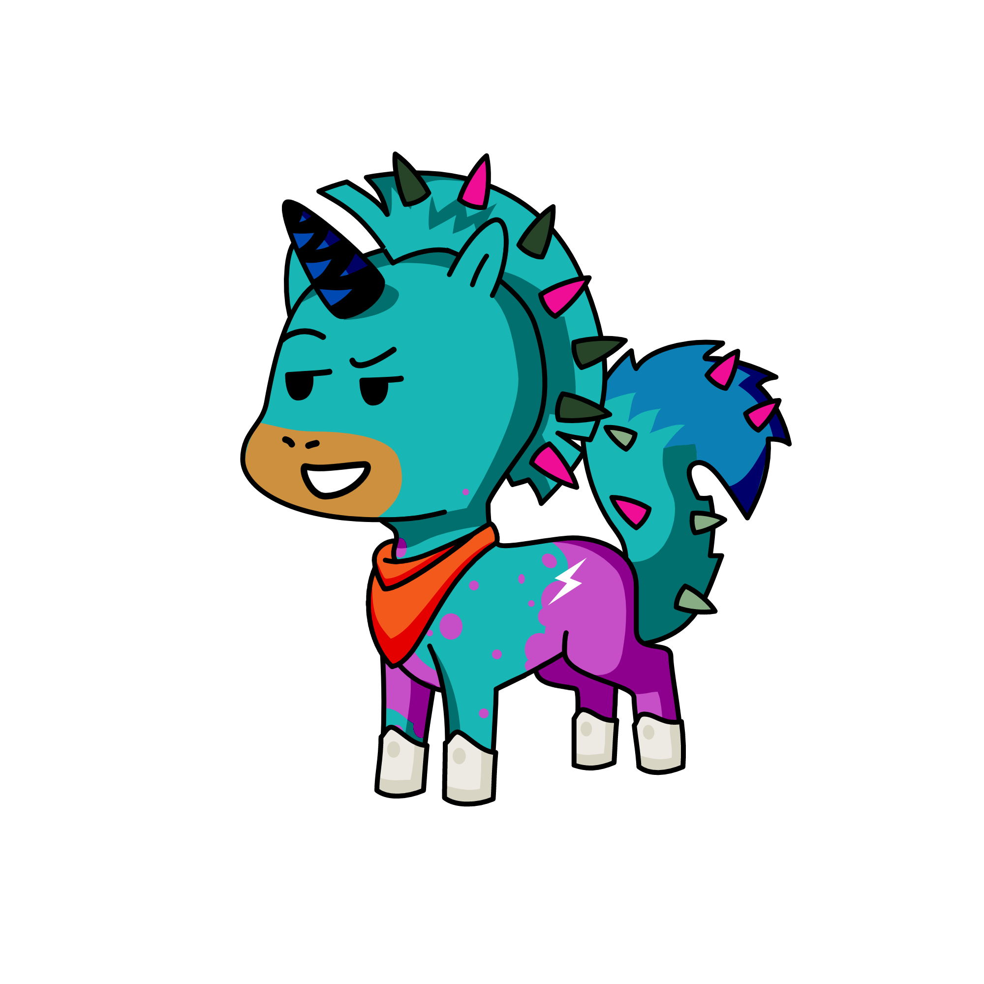 Partycorn, the unicorn