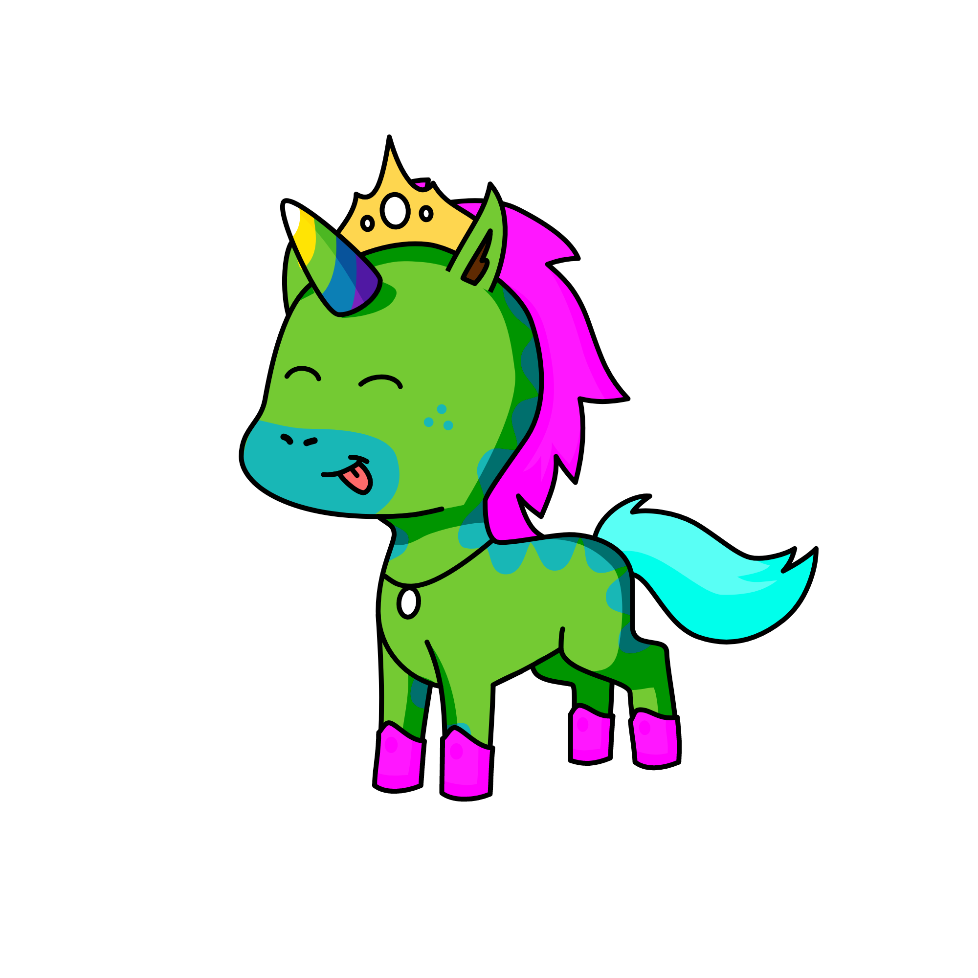 Puri, the unicorn