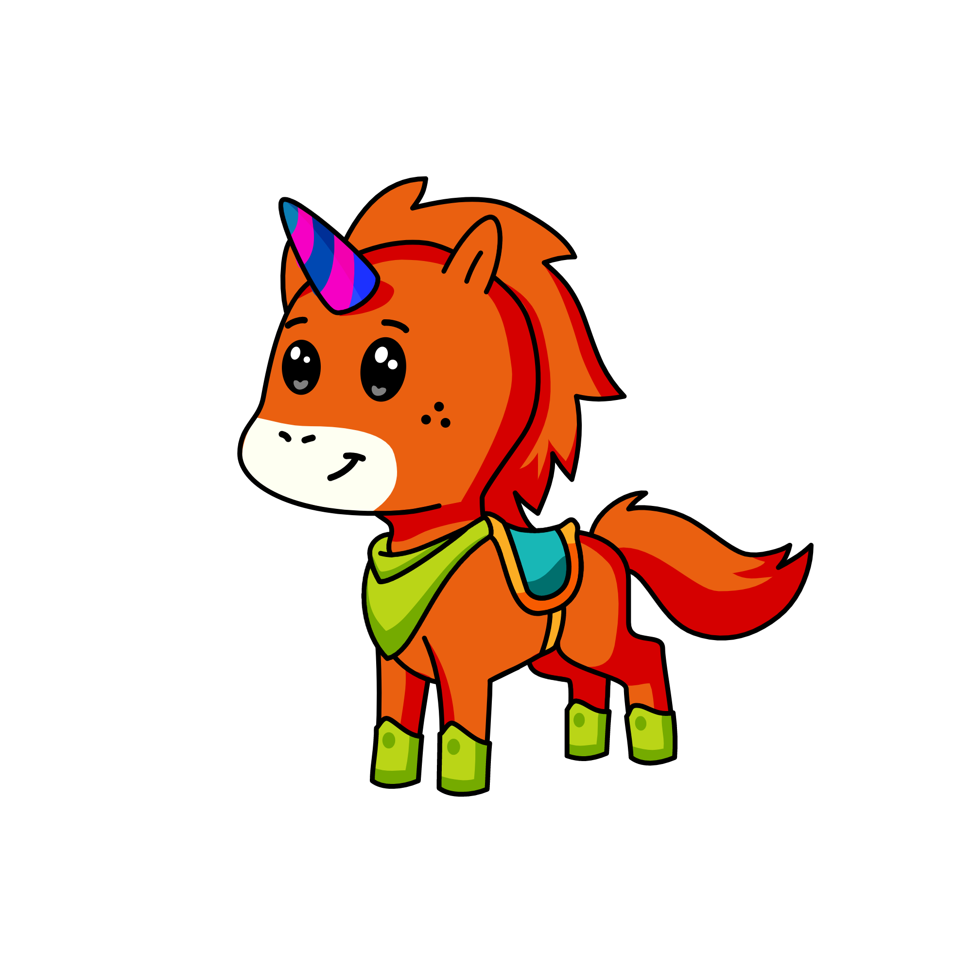 commander horsee, the unicorn