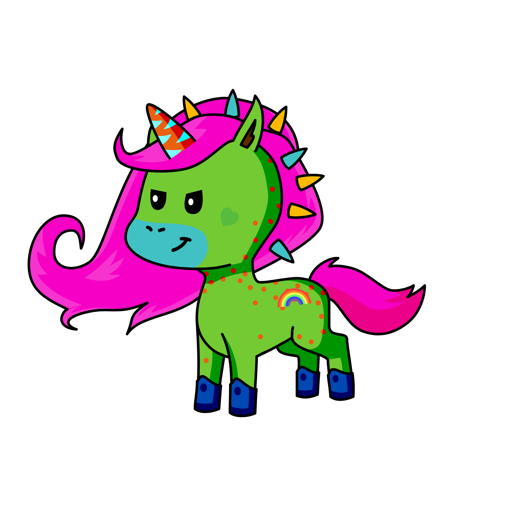 Muni, the unicorn