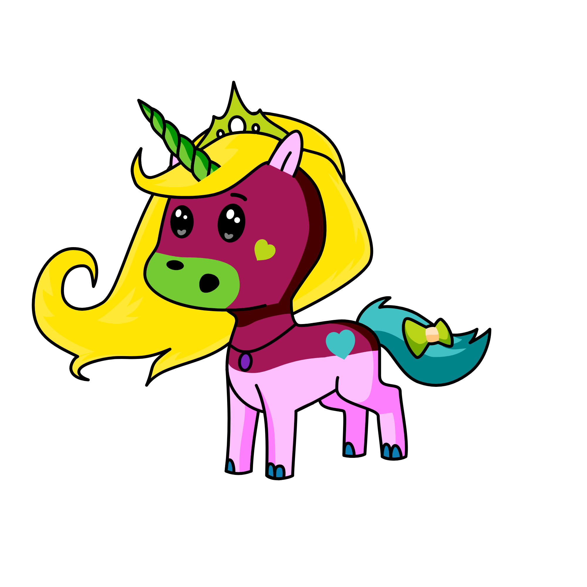 nana, the unicorn
