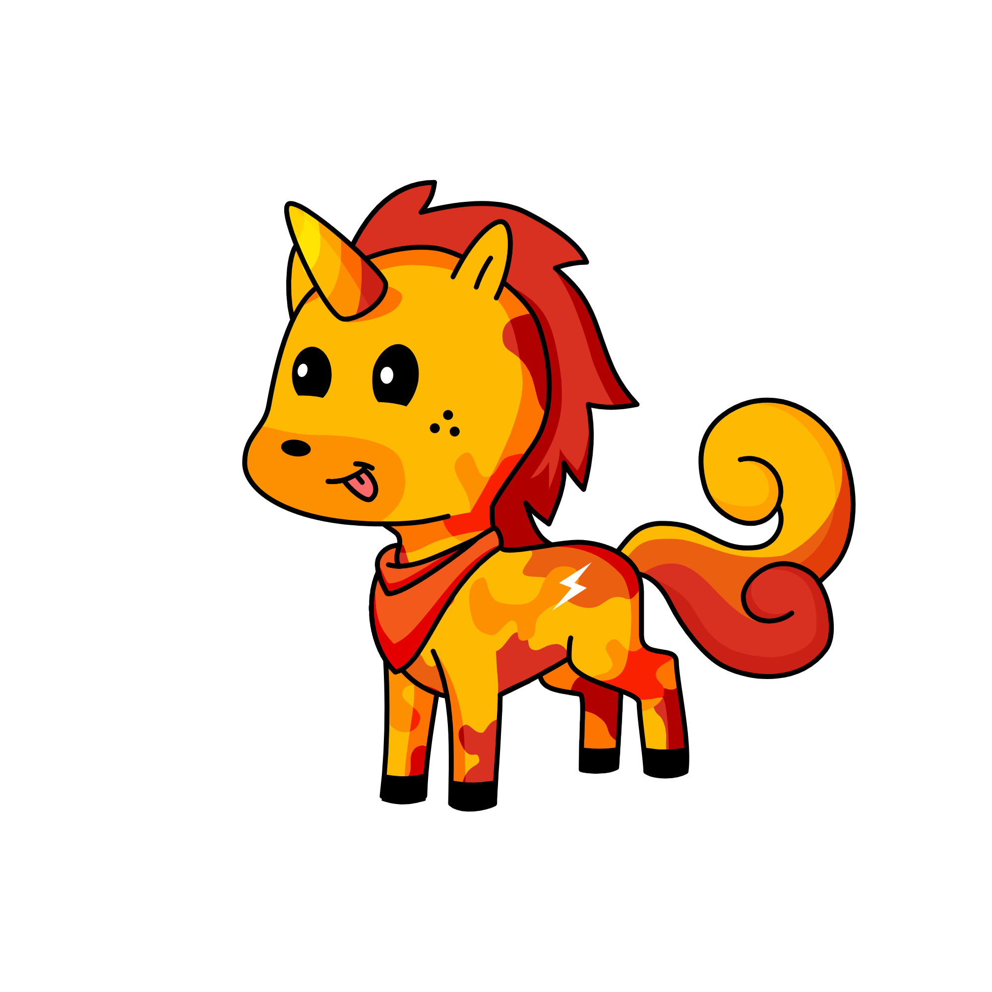 Fiery, the unicorn
