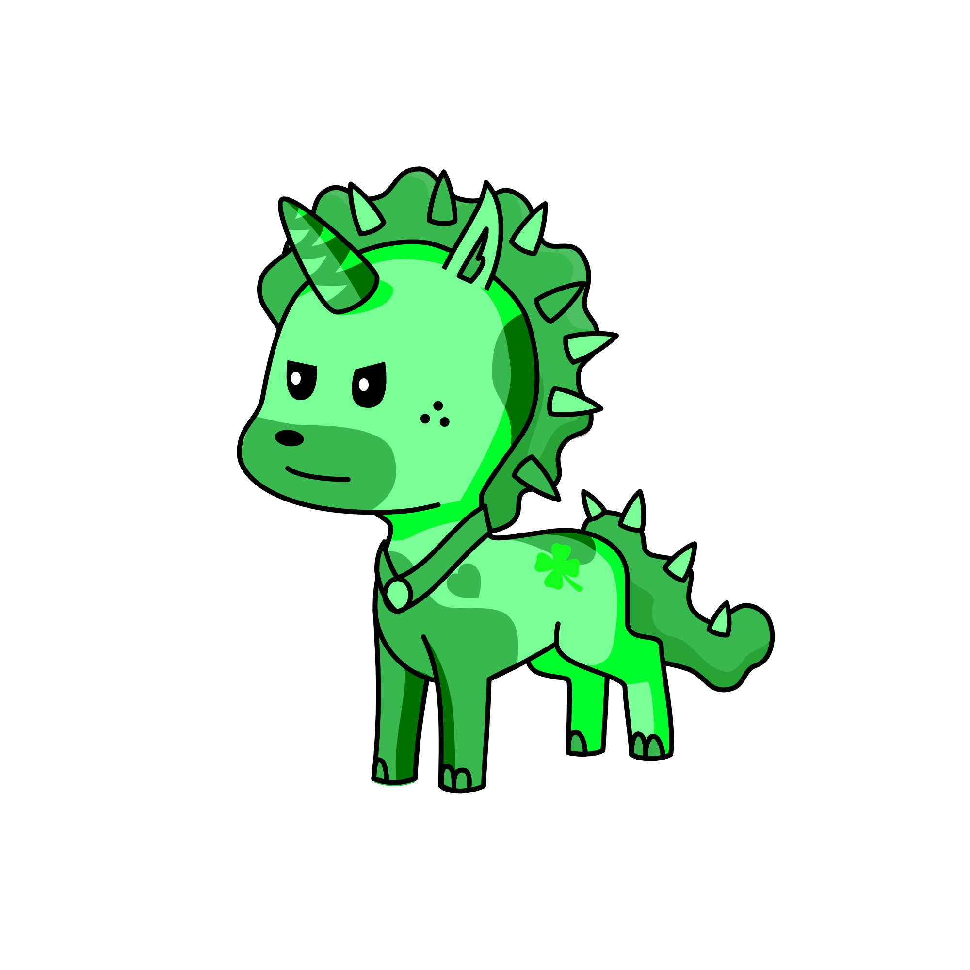 Dinocorn, the unicorn