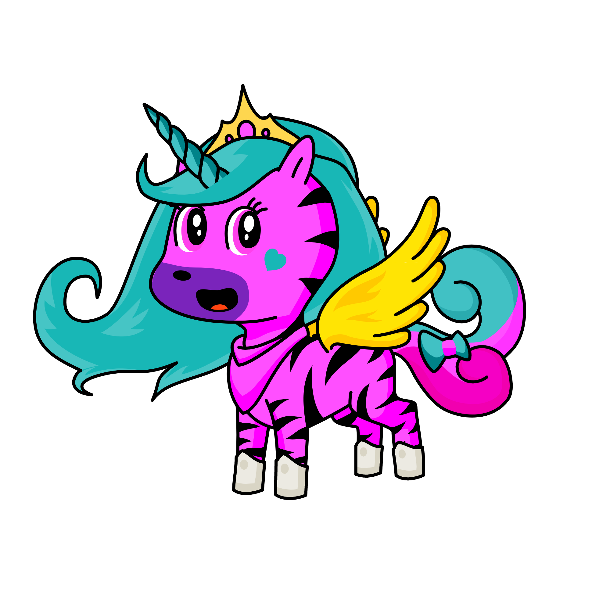 kitty, the unicorn