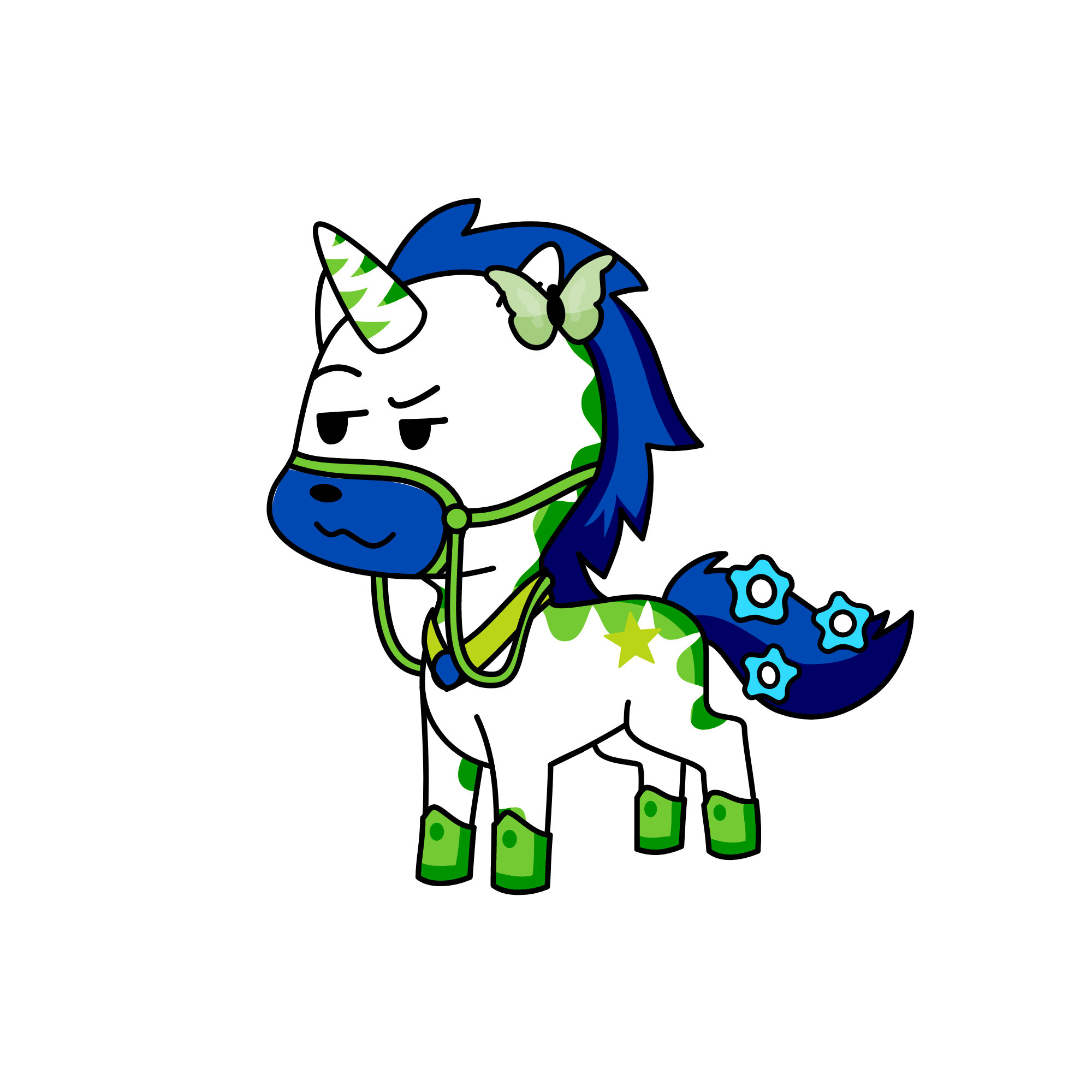 Star Diamond, the unicorn
