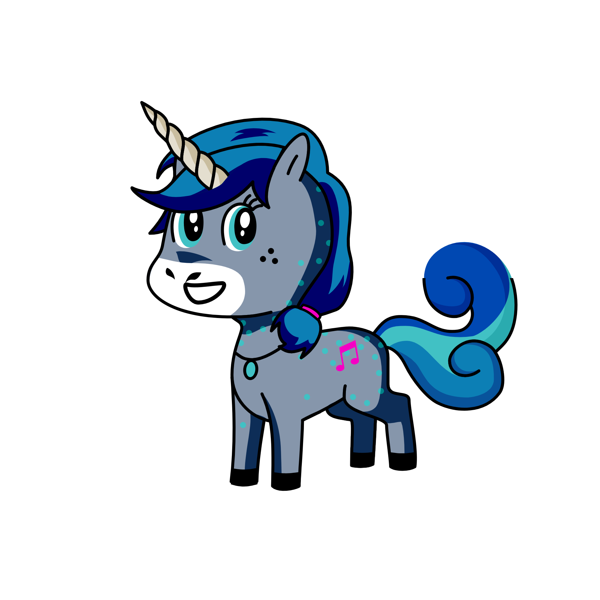 Night, the unicorn