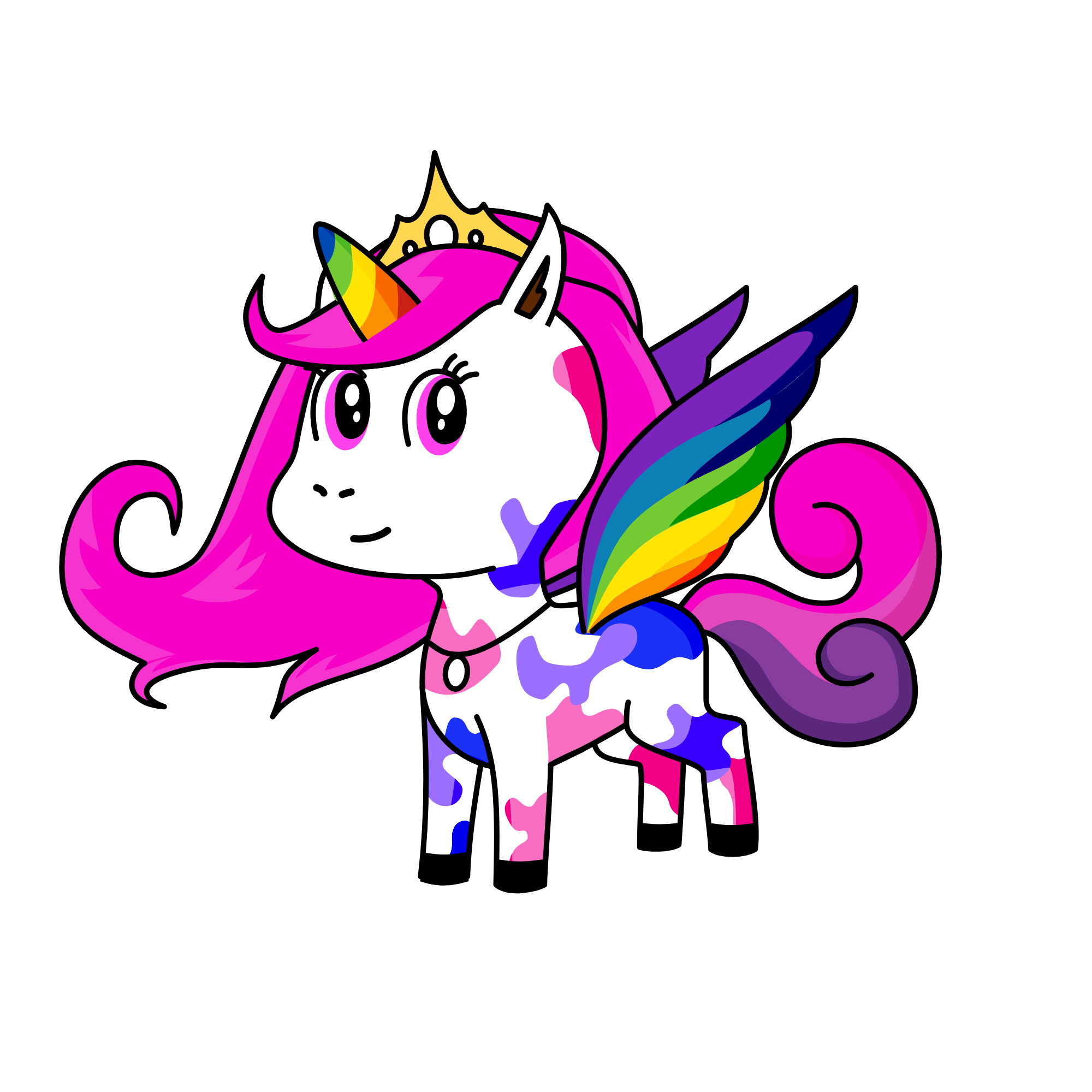 Princess Dianthus, the unicorn