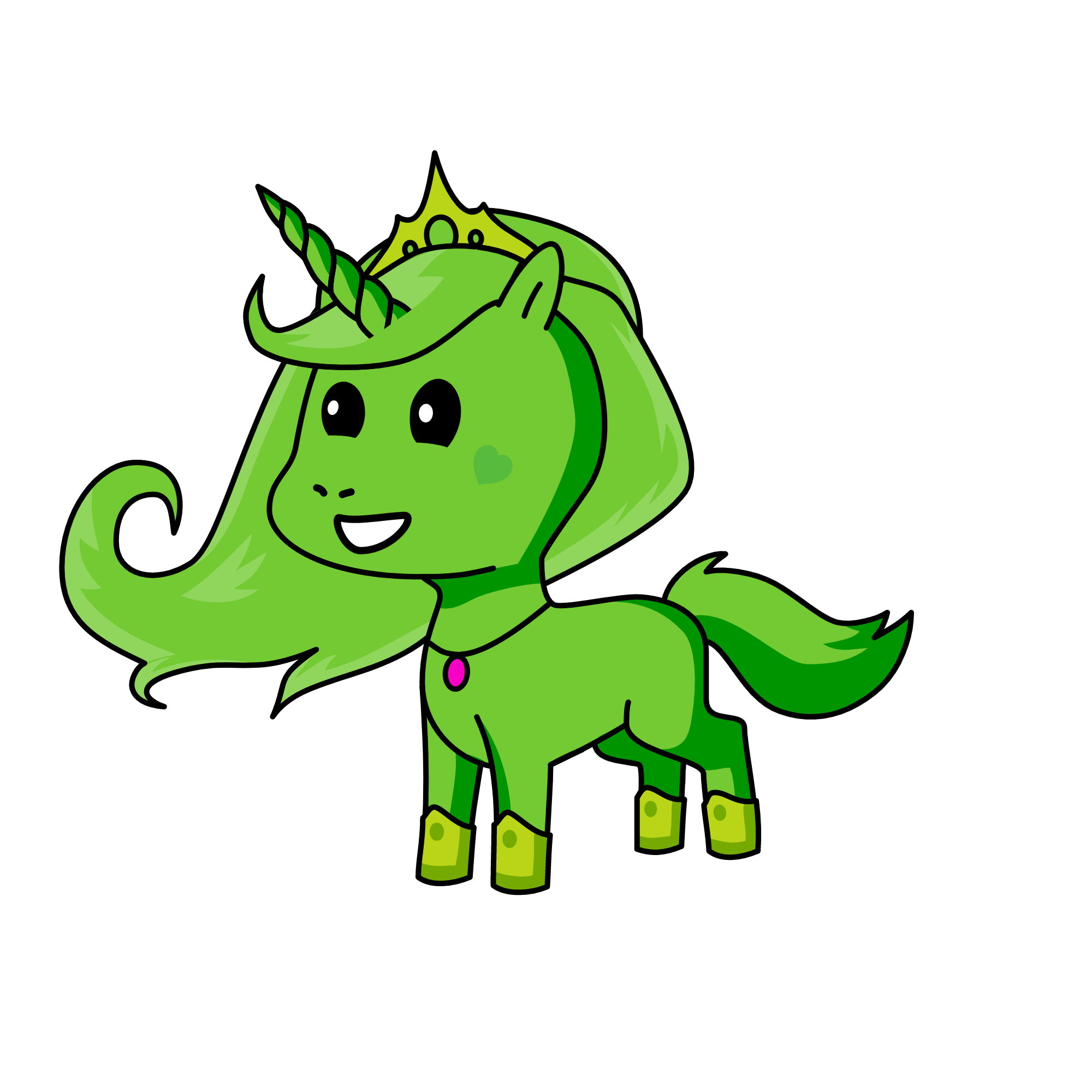 Plant, the unicorn