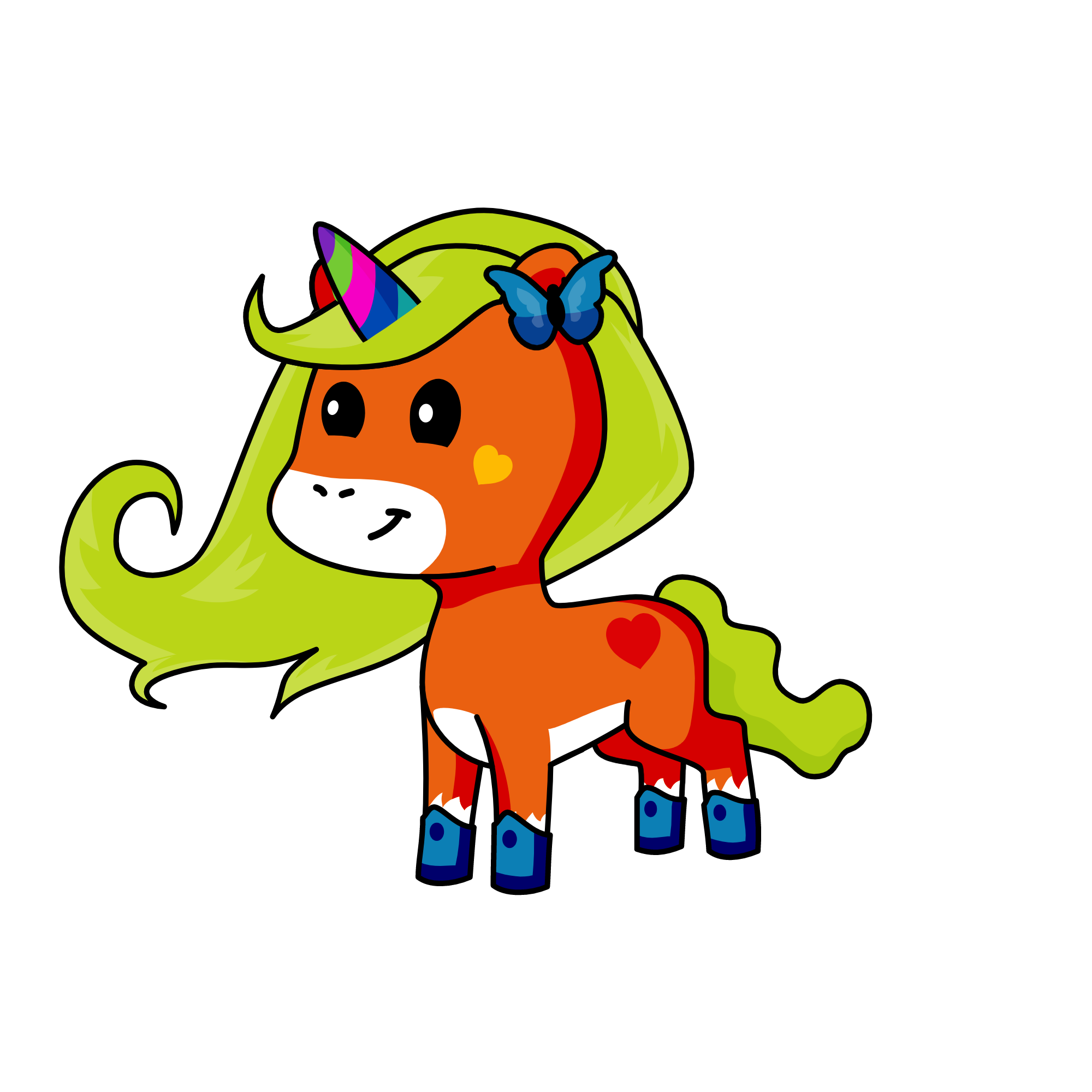 Which, the unicorn